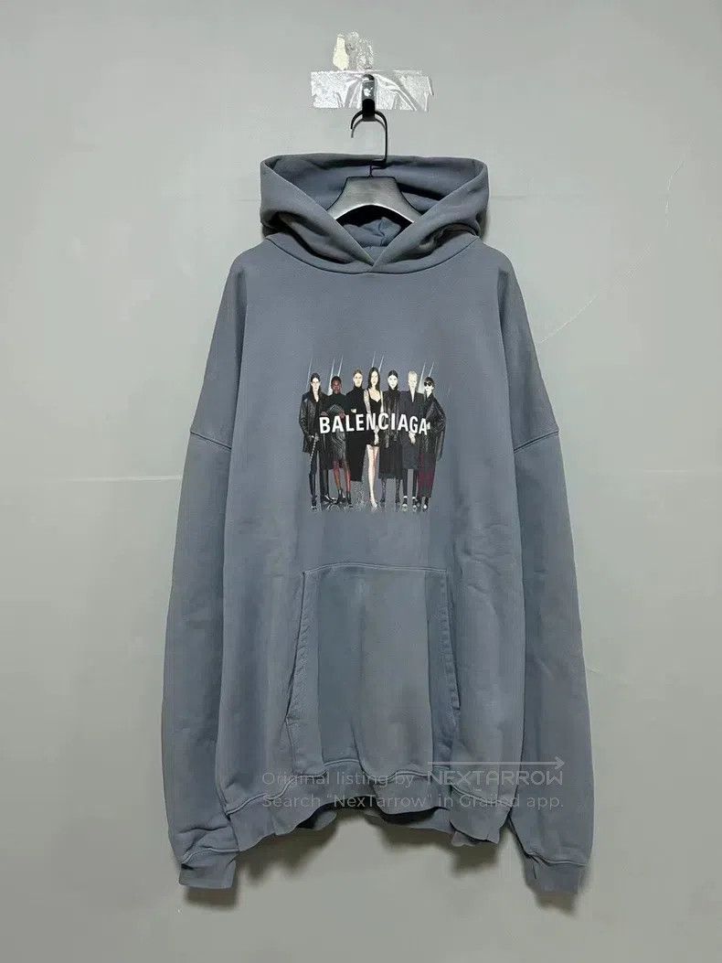 Balenciaga Balenciaga Pop group portrait hooded sweatshirt, size XS Size US XS / EU 42 / 0 - 1 Thumbnail