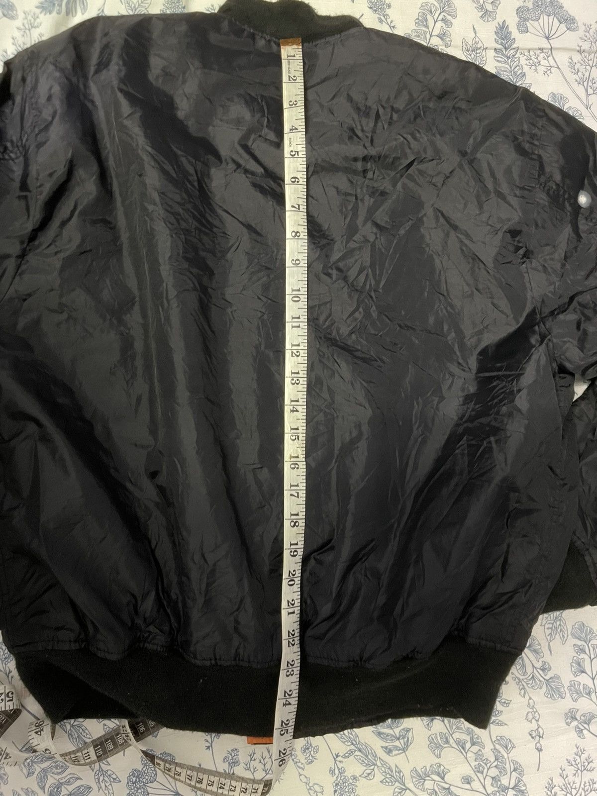 Other VINTAGE Warm Heart MA-1 Black Bomber Jacket Size US M / EU 48-50 / 2 - 8 Thumbnail