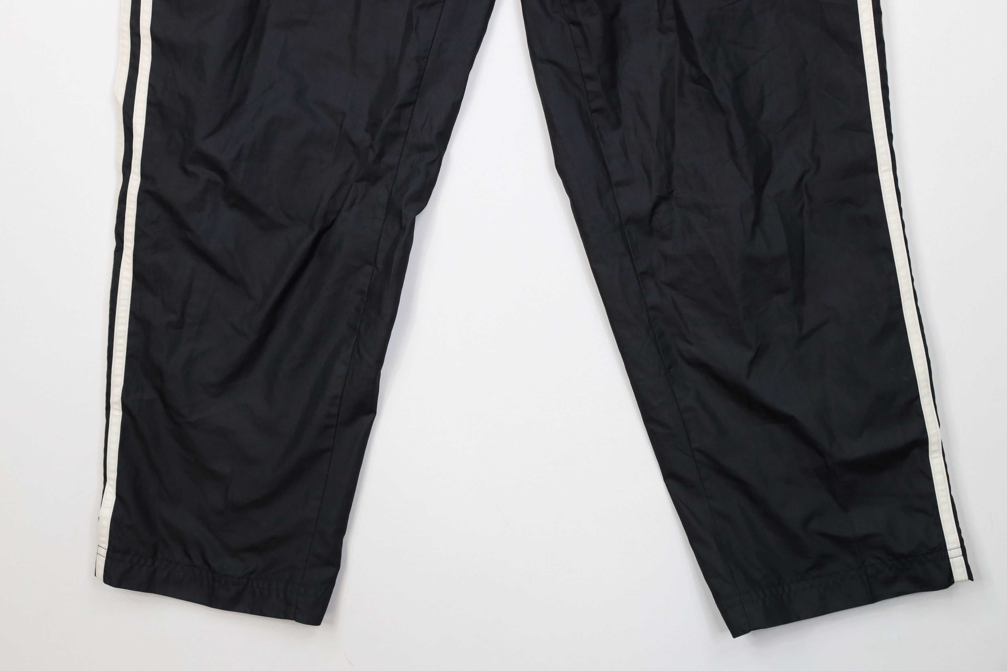 Adidas Vintage Y2K 2001 Adidas Striped Lined Windbreaker Pants Size US 32 / EU 48 - 4 Thumbnail