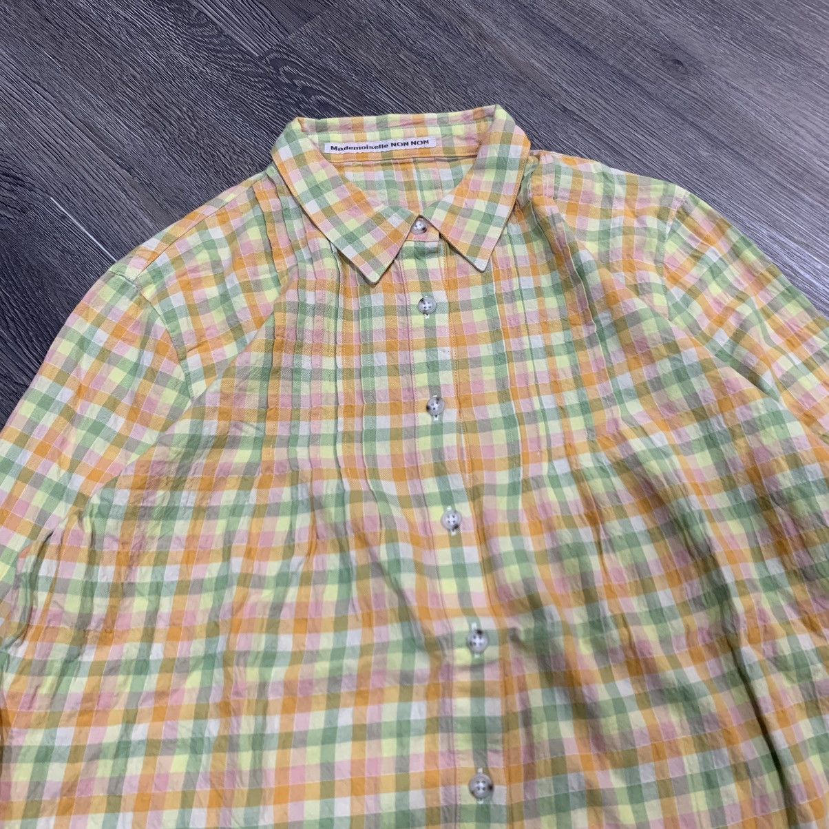 Issey Miyake 🇯🇵Vintage Mademoiselle NON NON Shirt🇯🇵 Size US L / EU 52-54 / 3 - 2 Thumbnail