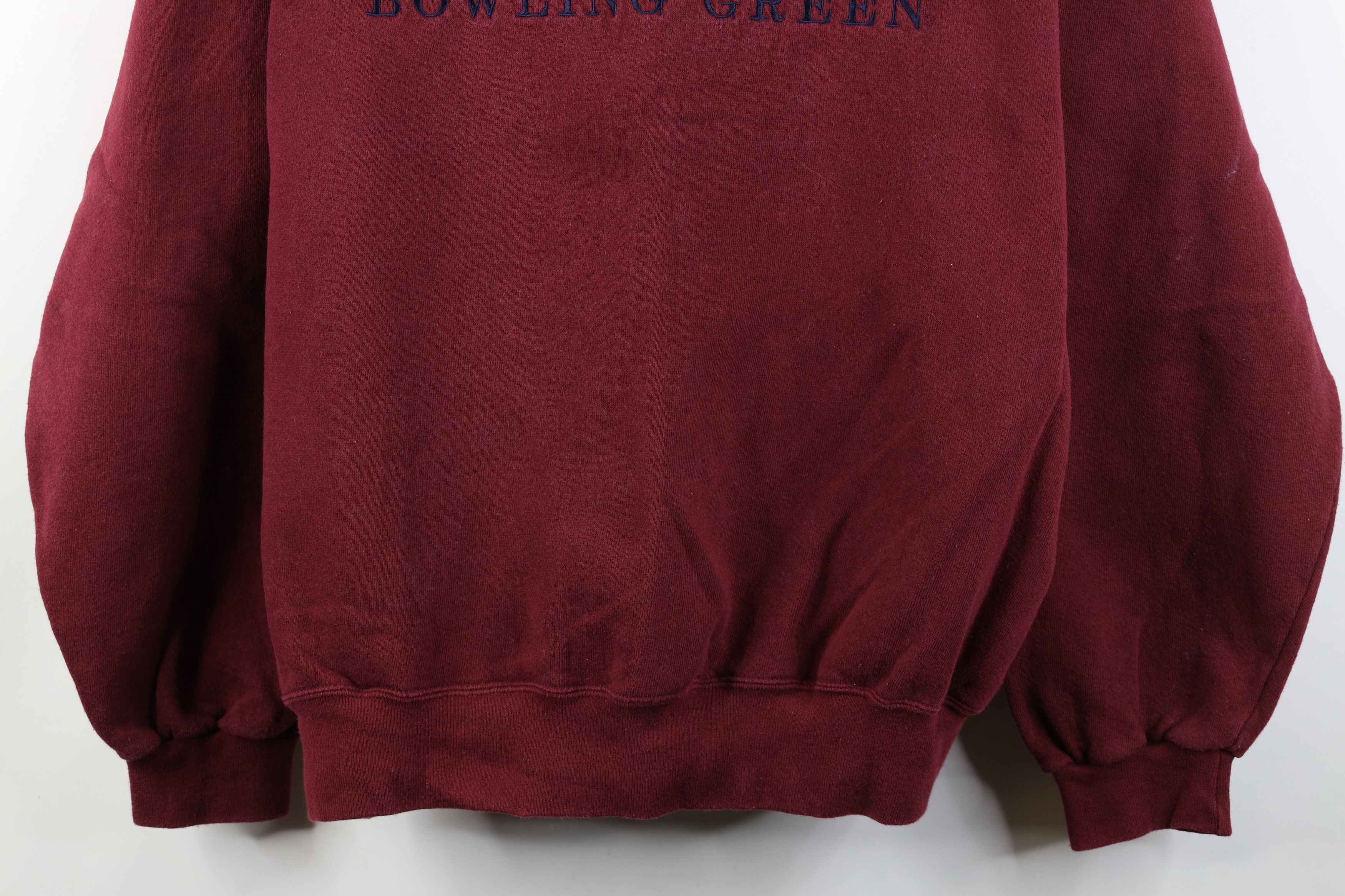 Vintage Vintage 90s Green State University Crewneck Sweatshirt USA Size US XXL / EU 58 / 5 - 3 Thumbnail