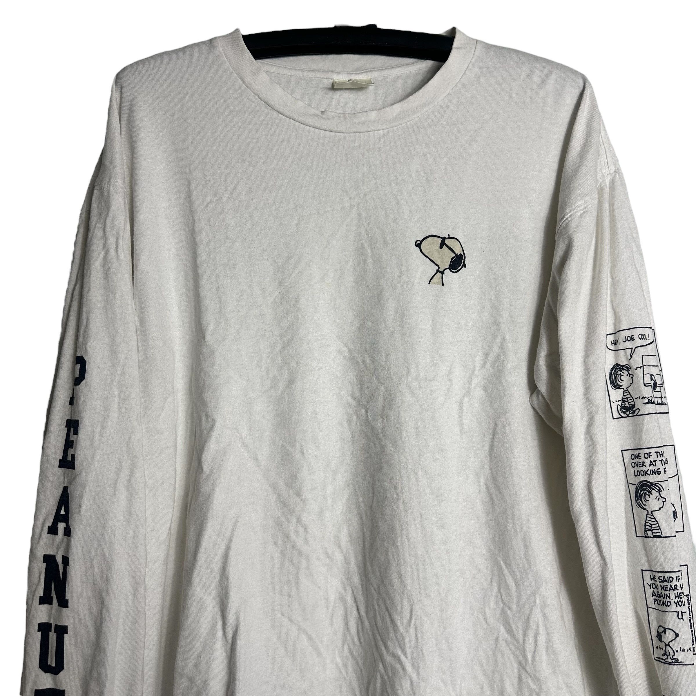 Cartoon Network × Peanuts 🔥RARE🔥70th Years Schulz Peanuts L/Sleeve T-shirt Size US XL / EU 56 / 4 - 2 Thumbnail