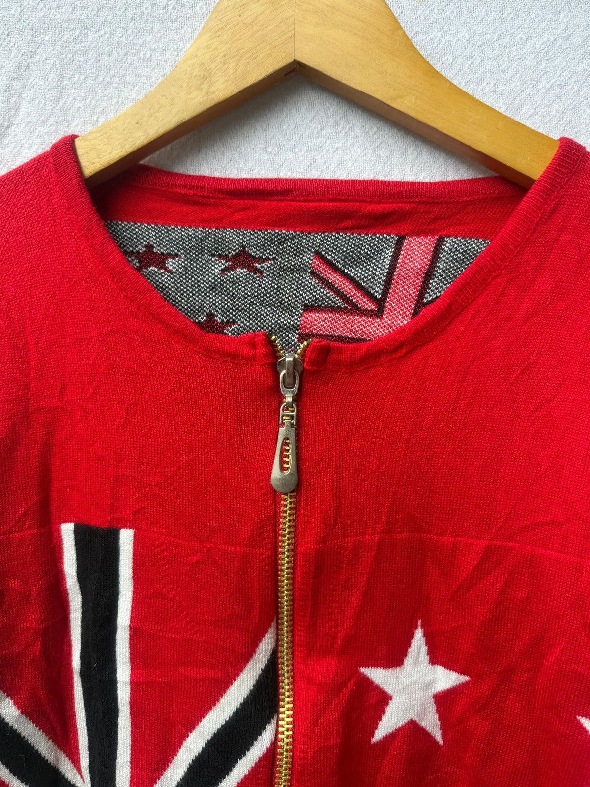 Hysteric Glamour Japanese knit zipper sweatshirt Size US XS / EU 42 / 0 - 5 Thumbnail
