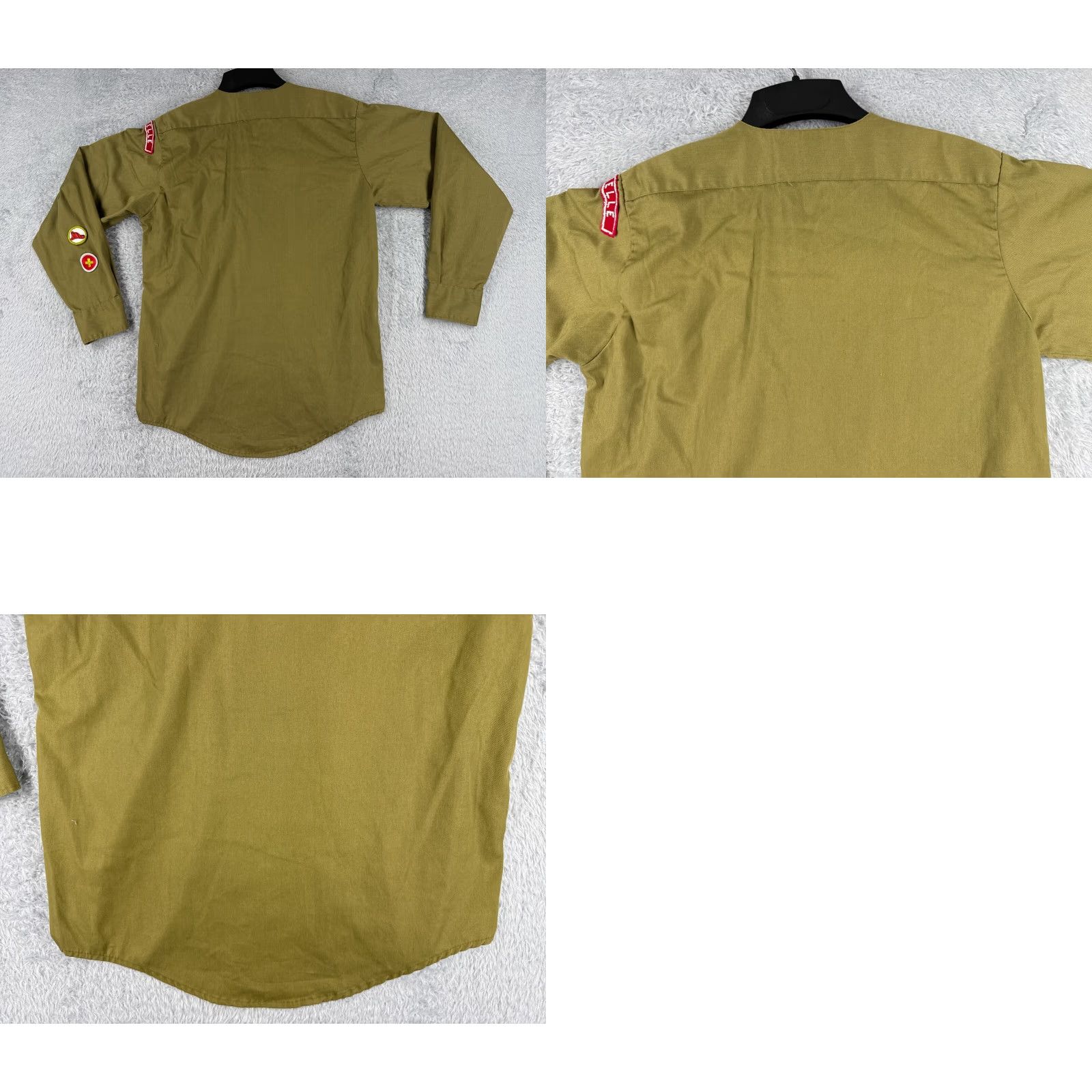 Vintage VINTAGE Boy Scouts of America Shirt Green 14 Neck 70s Polyester Men Small S Shirt Size US S / EU 44-46 / 1 - 9 Thumbnail