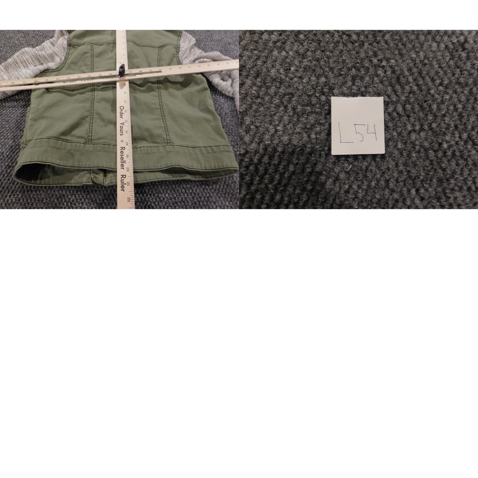 Mossimo Mossimo Womens Jacket Medium Green Full Zip stretch denim Casual Long Sleeve Solid Peanut Embroidered Peanuts 90s? Size M / US 6-8 / IT 42-44 - 9 Thumbnail