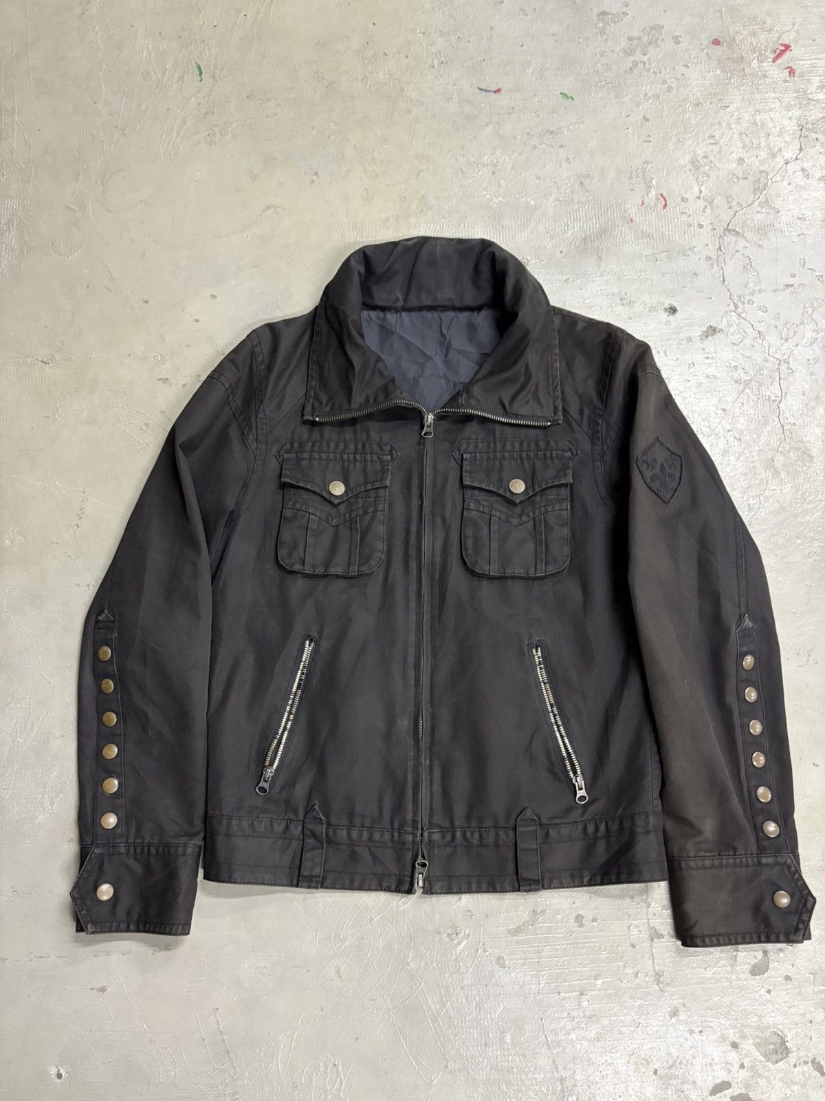 GOA avant-garde military cargo jacket Jacket Kmrii Lgb Ifsix Size US M / EU 48-50 / 2 - 1 Thumbnail