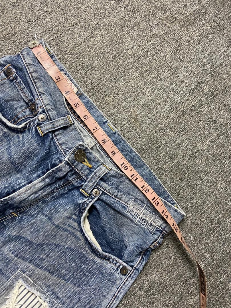 Edwin Edwin 503 Premium Distressed Cropped Jeans (197) Size US 30 / EU 46 - 8 Thumbnail