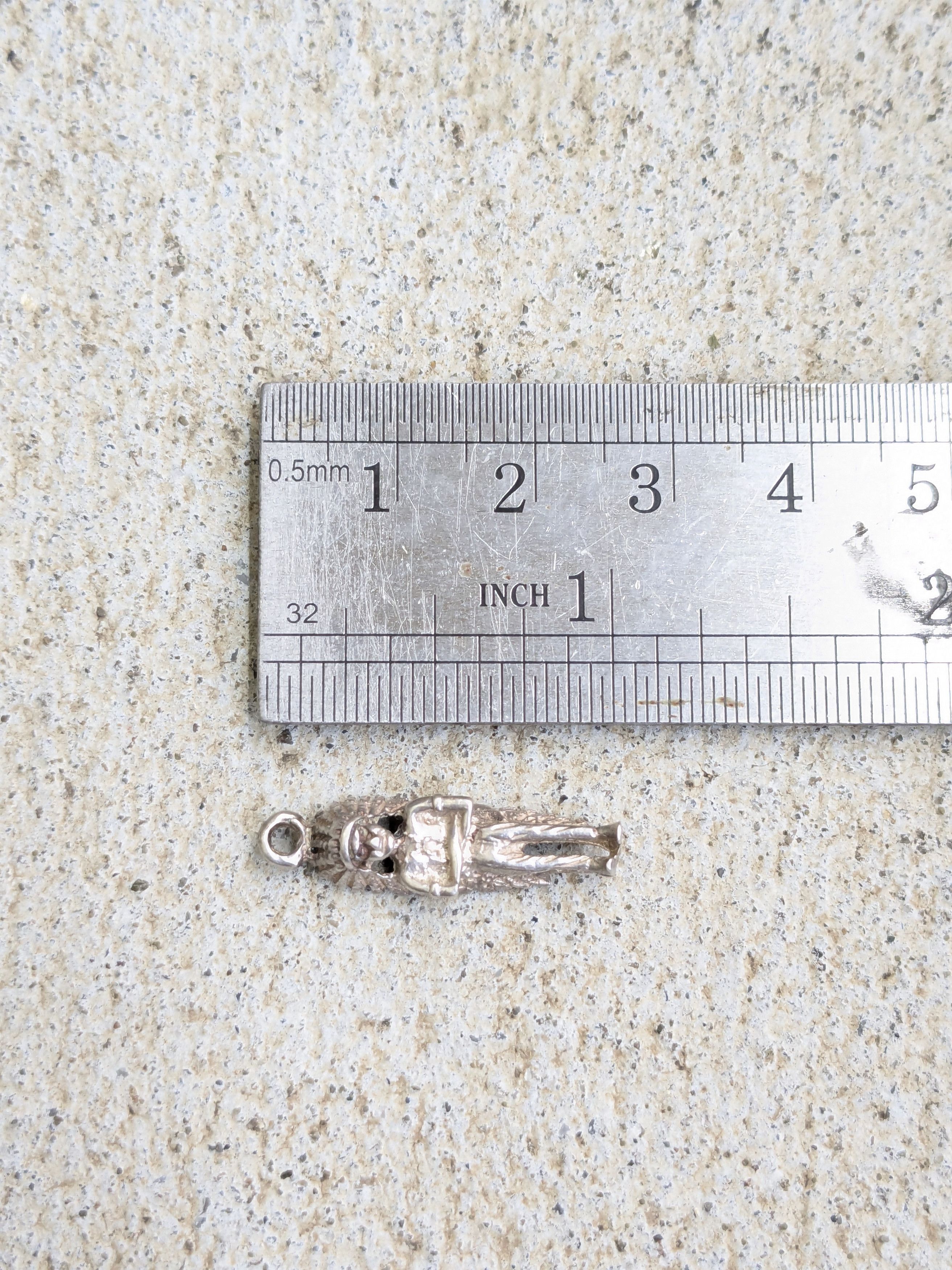 Jewelry × Vintage Vintage Sterling Silver Pendant Indian Chief Headress Size ONE SIZE - 10 Thumbnail
