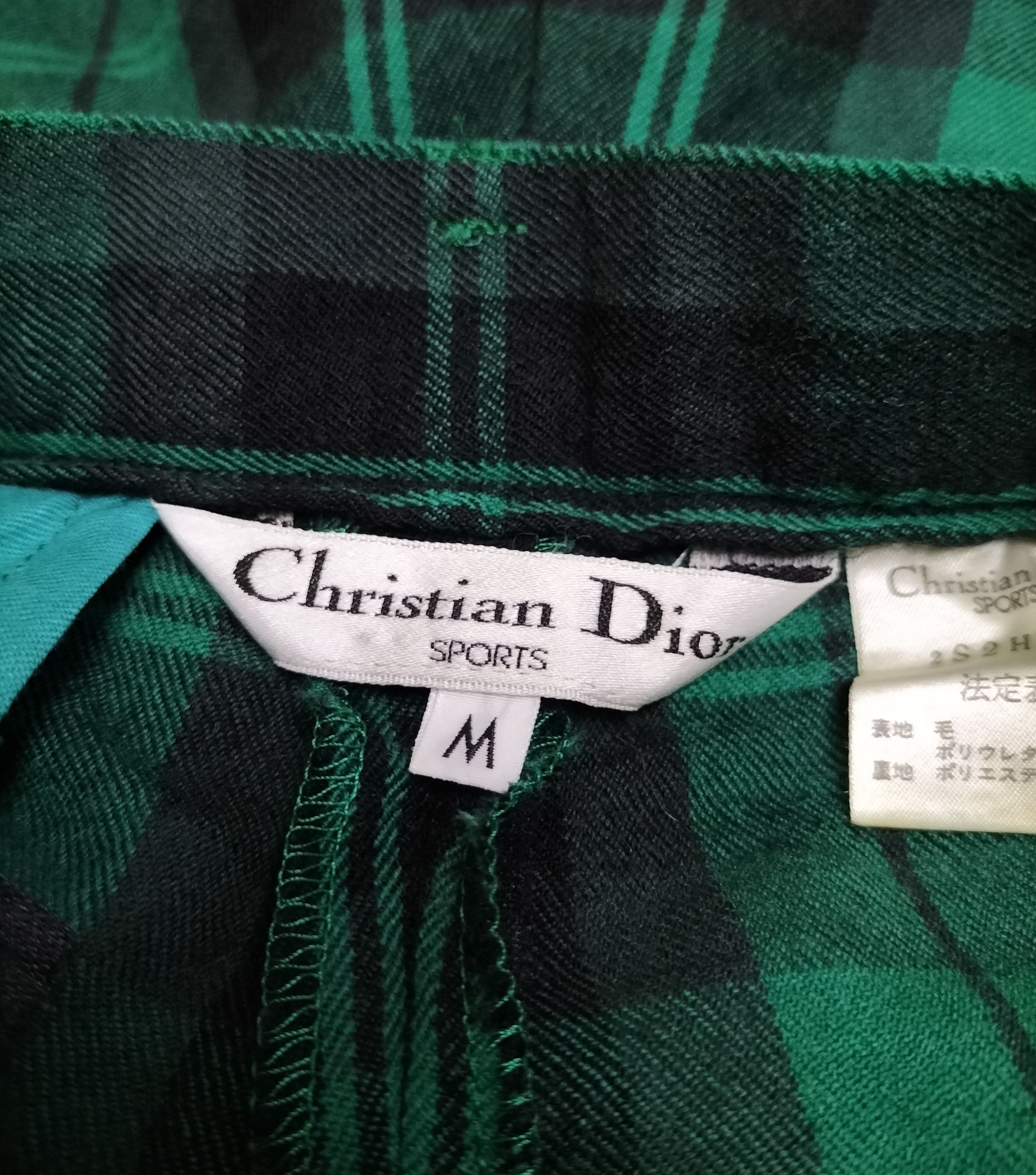 Christian Dior Monsieur Vintage Christian Dior plaid shorts Size 24" / US 00 / IT 34 - 7 Thumbnail