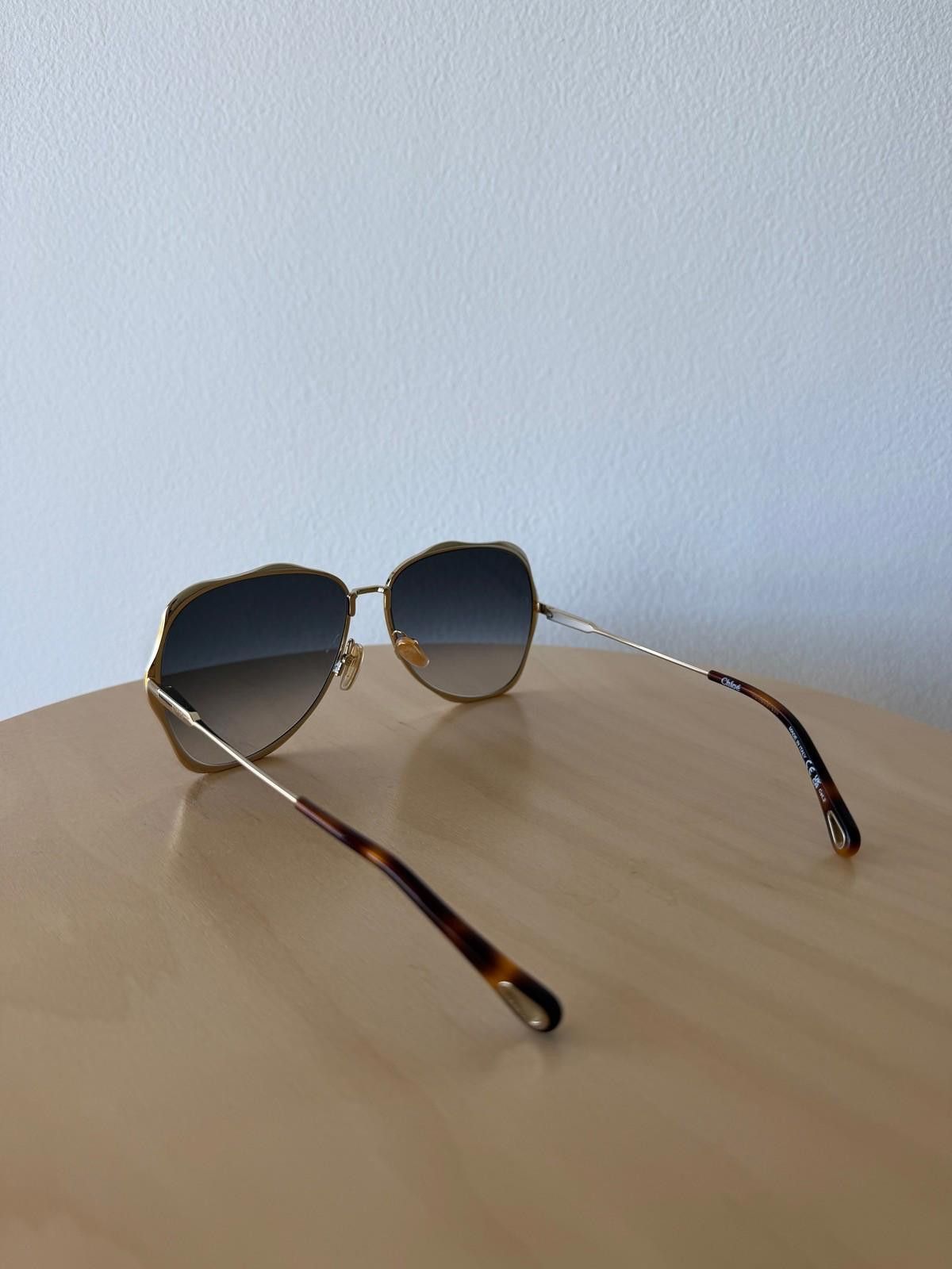 chloma New Chloe sunglasses eyewear optical CH0183S 001 Gold Size ONE SIZE - 5 Thumbnail