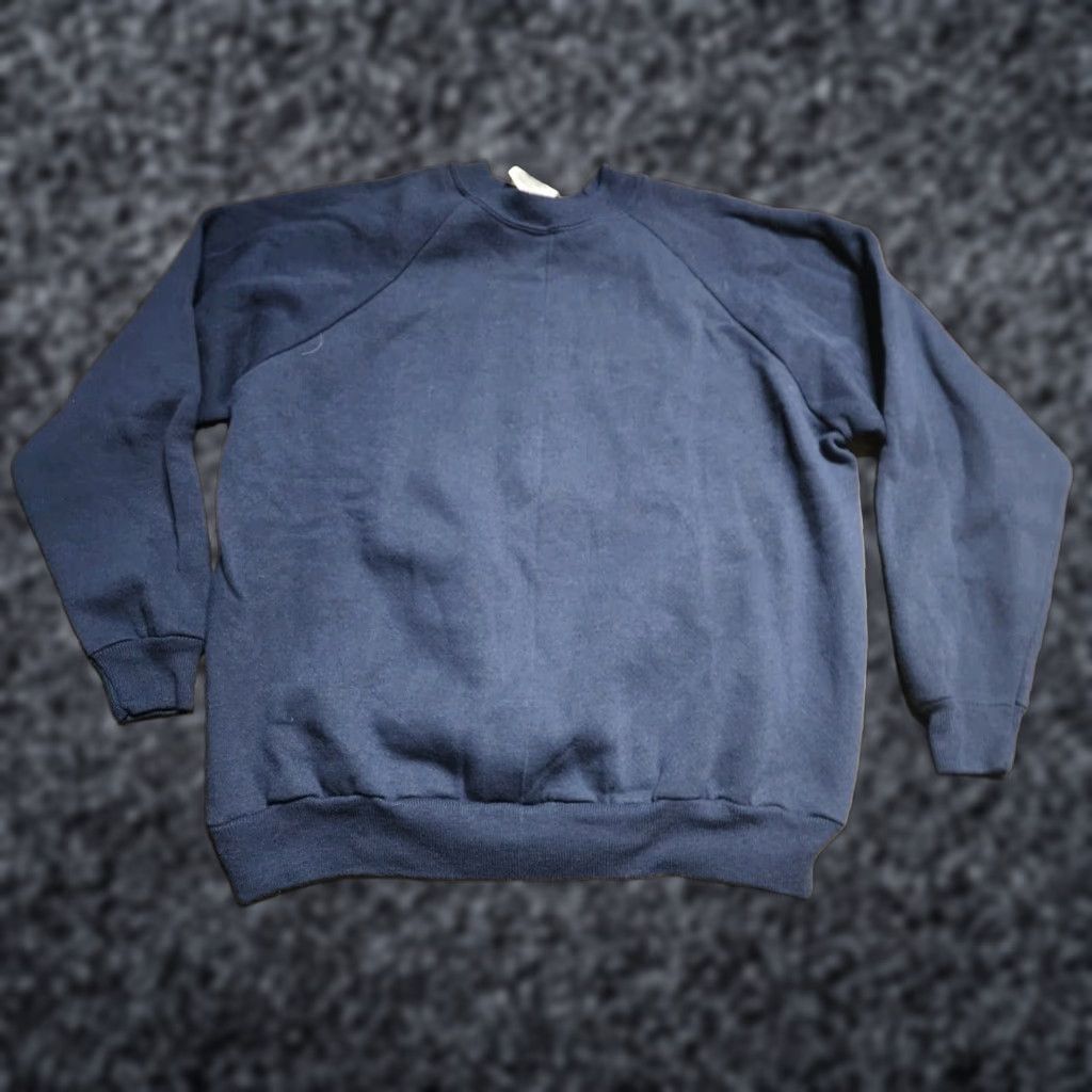 Hanes VINTAGE Hanes Her Way Blue Crewneck Sweatshirt Womens M Size M / US 6-8 / IT 42-44 - 1 Thumbnail