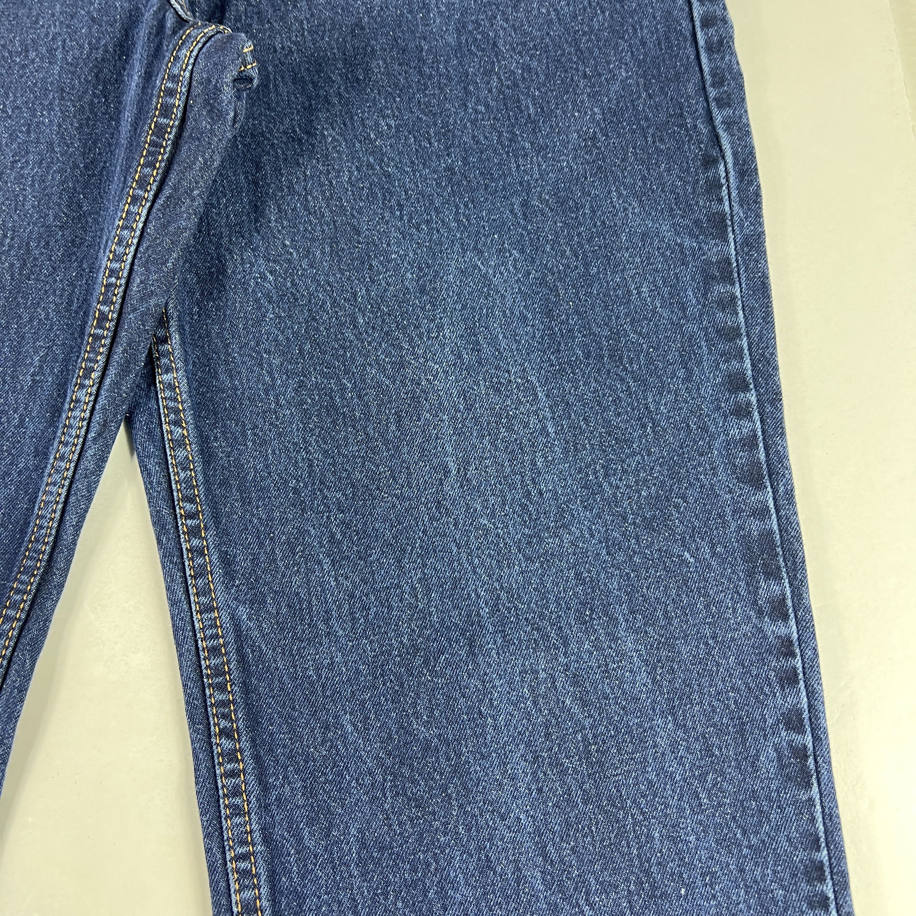 Levi's Levi's Jeans 550 Relaxed Fit Dark Blue Cotton Denim Size US 36 / EU 52 - 3 Thumbnail