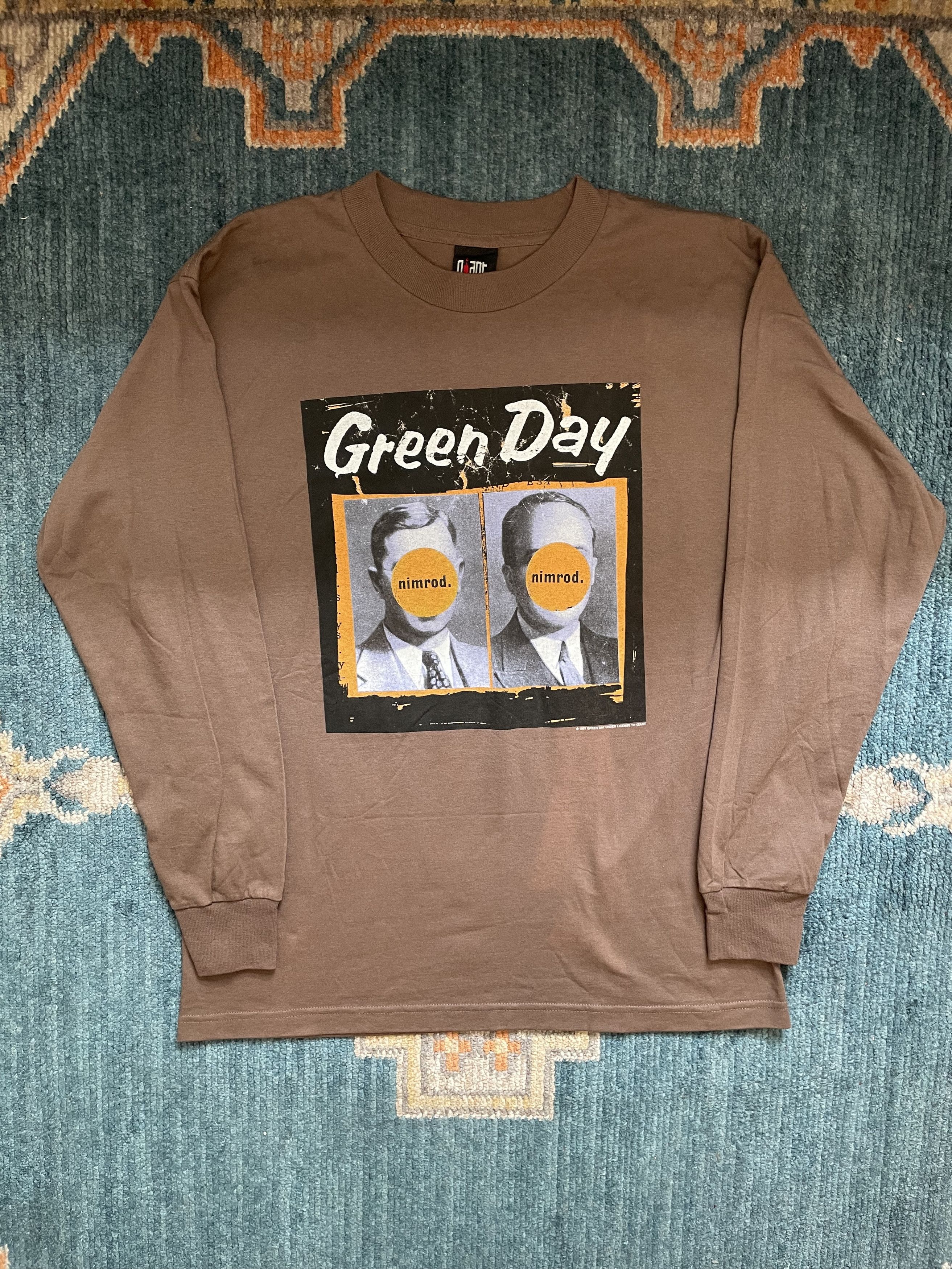 Giant Green Day Nimrod Tour Shirt Size US L / EU 52-54 / 3 - 3 Thumbnail