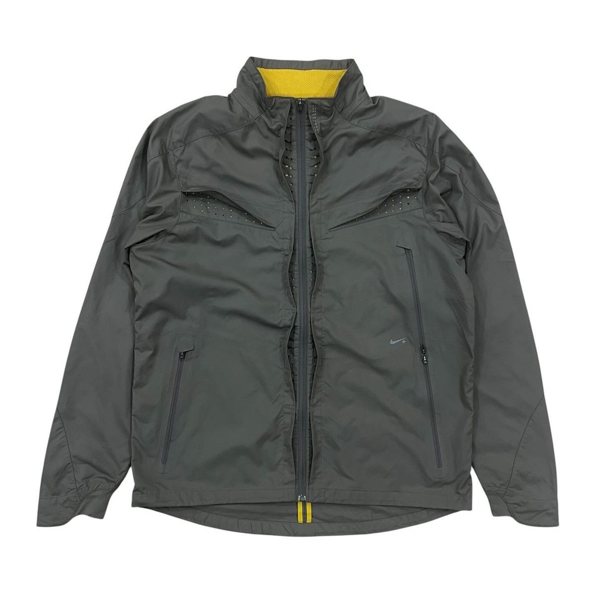 Nike Early 2000 Nike+ Fit Multi Pocket Ventilated Techical Jacket Size US M / EU 48-50 / 2 - 2 Thumbnail
