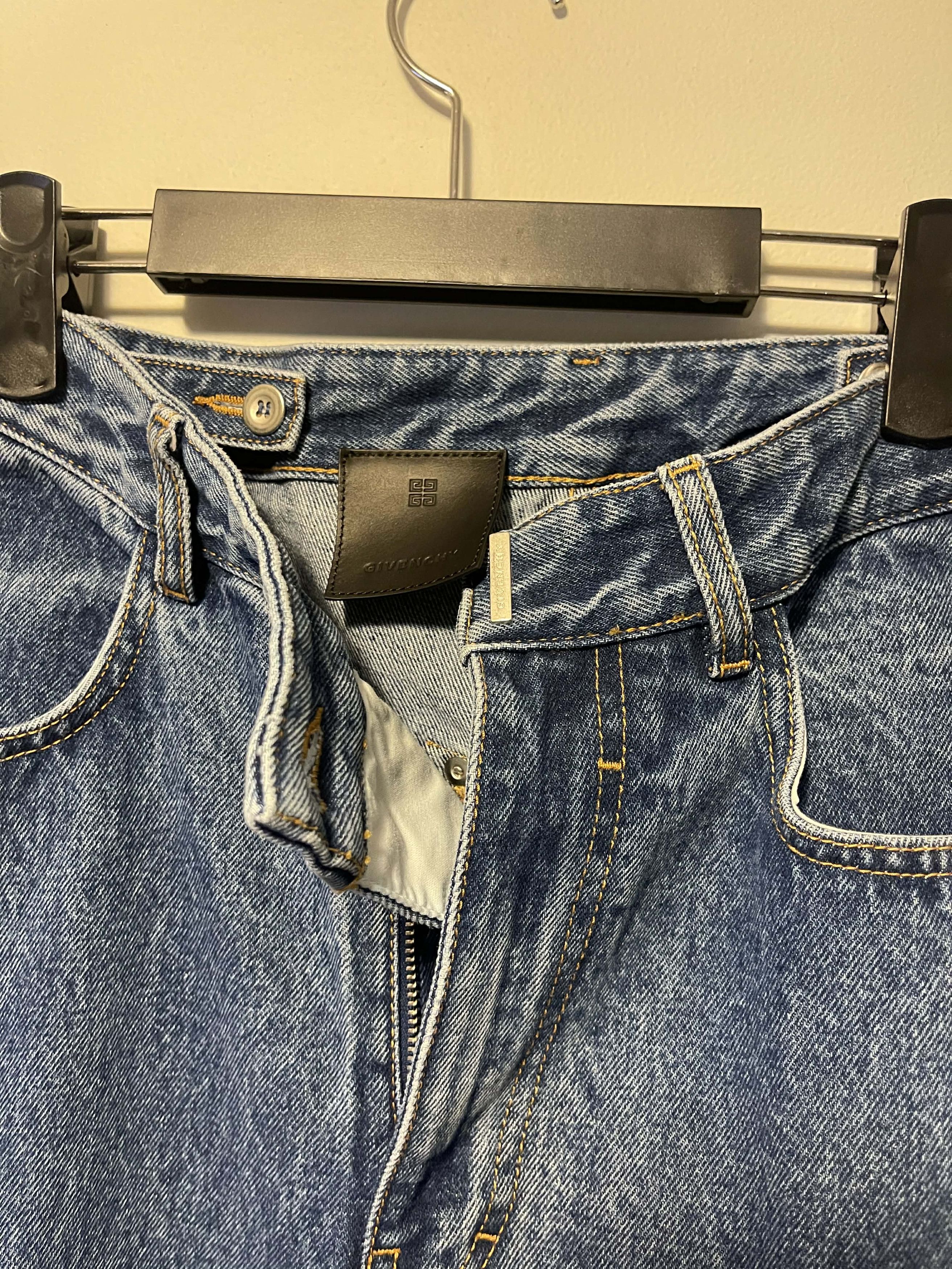 Givenchy Givenchy Blue Low Crotch Jeans Size US 30 / EU 46 - 3 Thumbnail