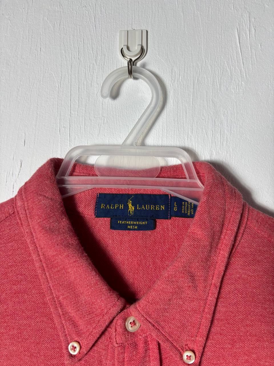 Polo Ralph Lauren Polo Ralph Lauren Featherweight Mesh Cotton Button Up Shirt Size US L / EU 52-54 / 3 - 4 Thumbnail