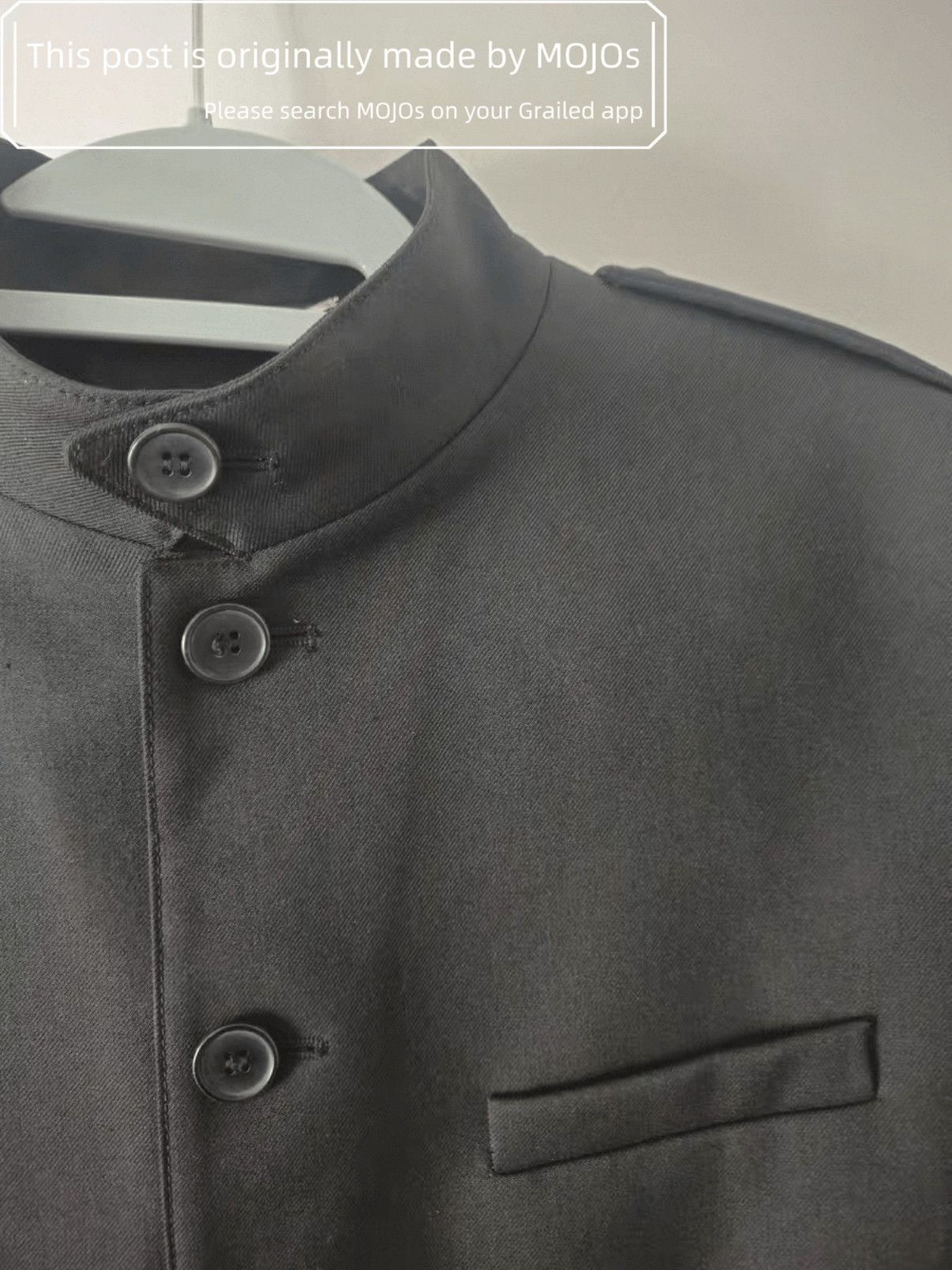 Saint Laurent Paris Sz 48 Saint Laurent Paris Mid Collar Military Jacket mojos06 Size US M / EU 48-50 / 2 - 5 Thumbnail