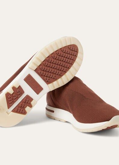 Loro Piana o1w1db10725 FAI4815 360 LP Flexy Walk Sneakers in Moka Brown Size US 9 / EU 42 - 5 Thumbnail