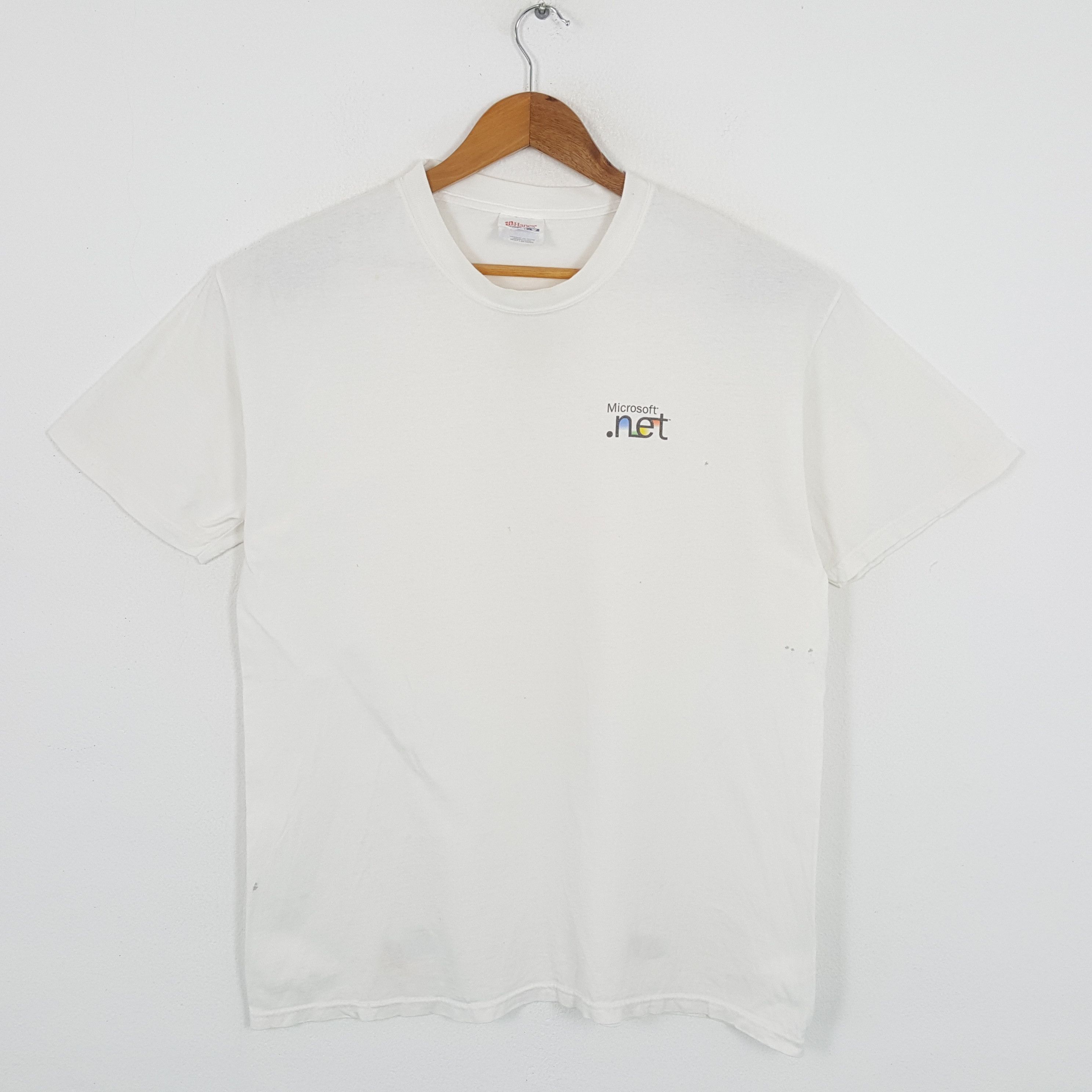 Microsoft × Vintage Vintage Microsoft.net American IT Corporation Company Tees Size US L / EU 52-54 / 3 - 1 Thumbnail