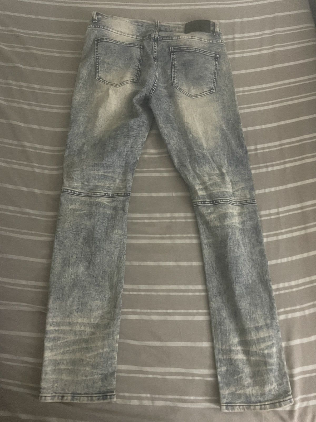 Reason Skinny Jeans Denim Ripped Size US 36 / EU 52 - 2 Thumbnail