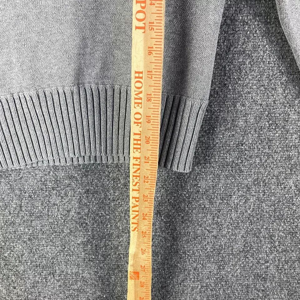 Marks & Spencer Marks & Spenser Sweater Women's 10 UK Gray Cowl Neck Knit Size L / US 10 / IT 46 - 5 Thumbnail