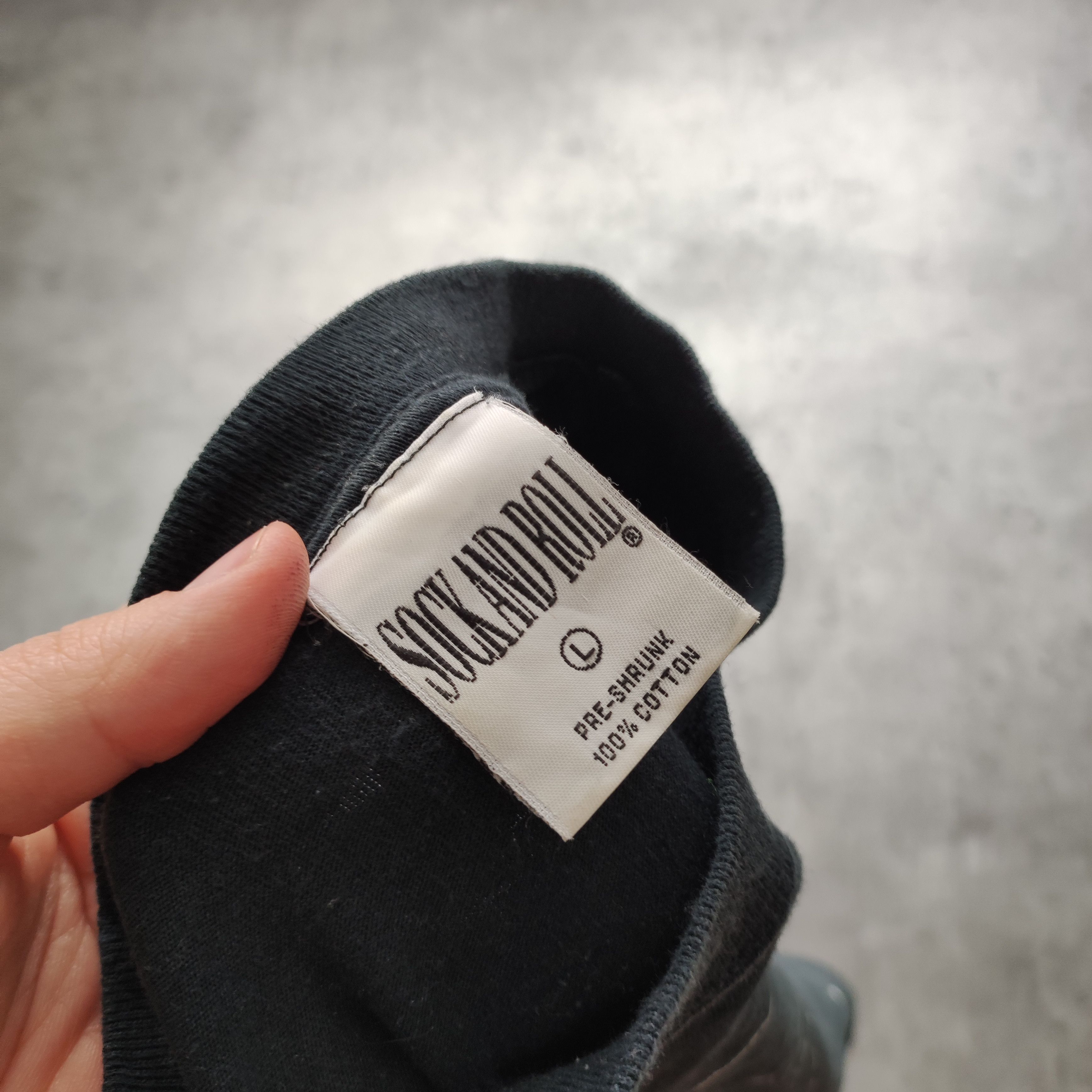 Band Tees × Vintage Vintage OG 1991 Sock and Roll History Of Art Promo Tee Size US L / EU 52-54 / 3 - 6 Thumbnail