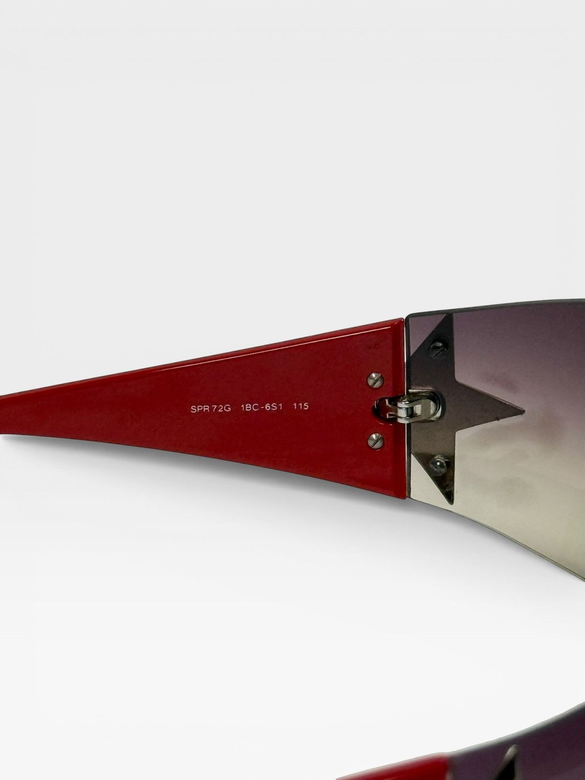 Prada Y2K ICONIC PRADA CHROME STAR SUNGLASSES Size ONE SIZE - 6 Thumbnail