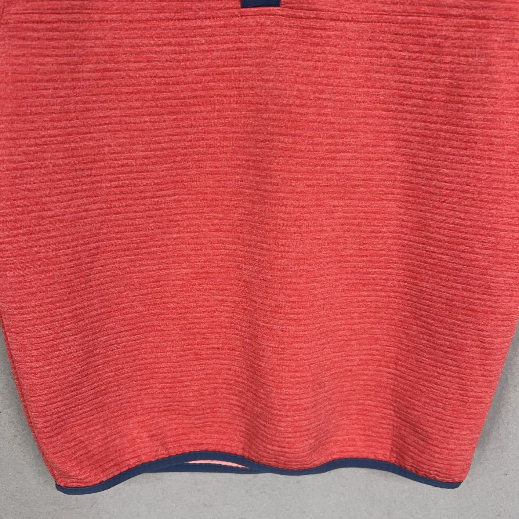 J.Crew J.Crew Pullover Mens Small Red Snap Quilted Fleece Mock Neck Sweatshirt Size US S / EU 44-46 / 1 - 3 Thumbnail