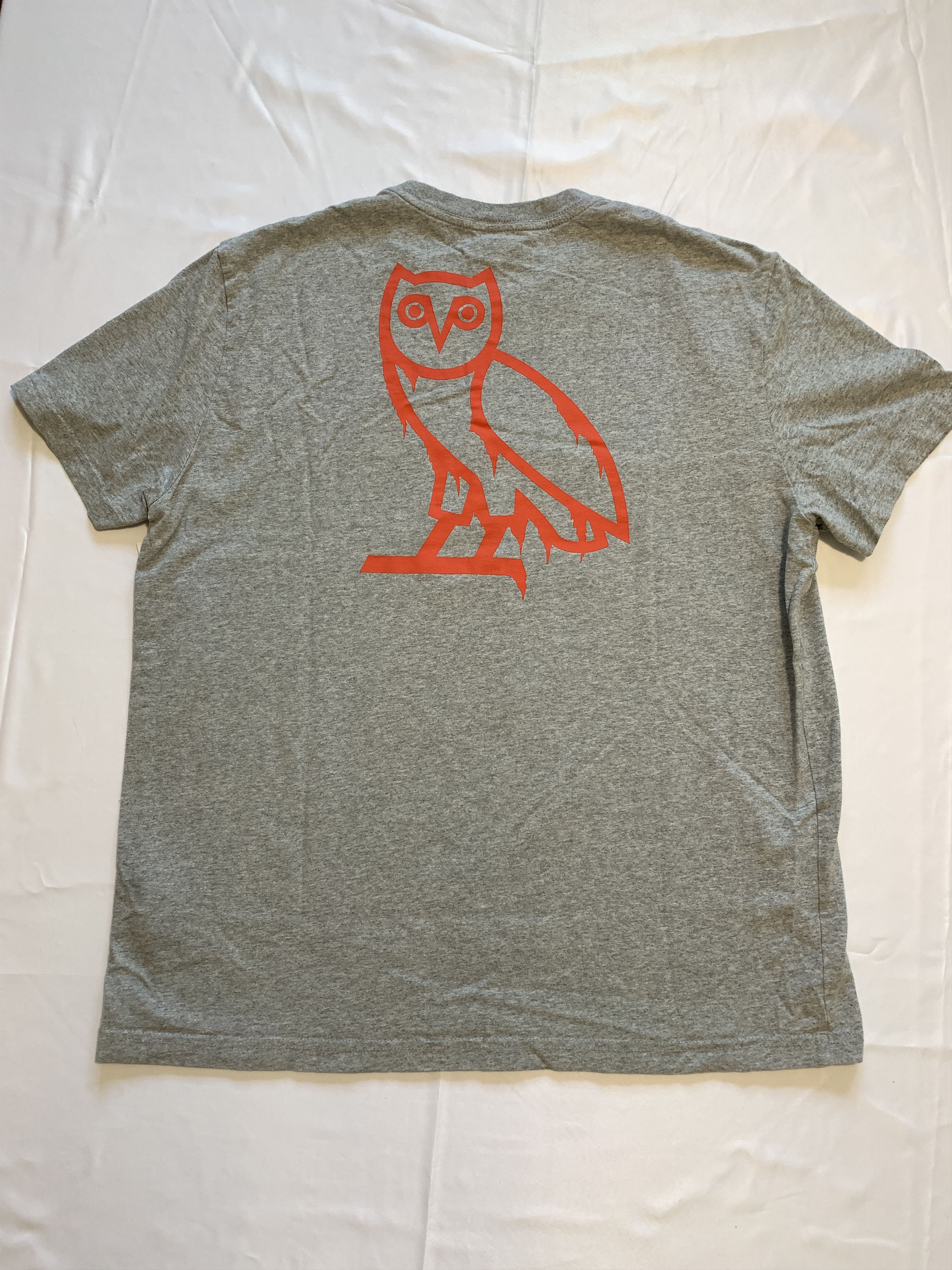 Drake OVO Devil Bird Halloween T-shirt Heather Grey Size US L / EU 52-54 / 3 - 7 Thumbnail