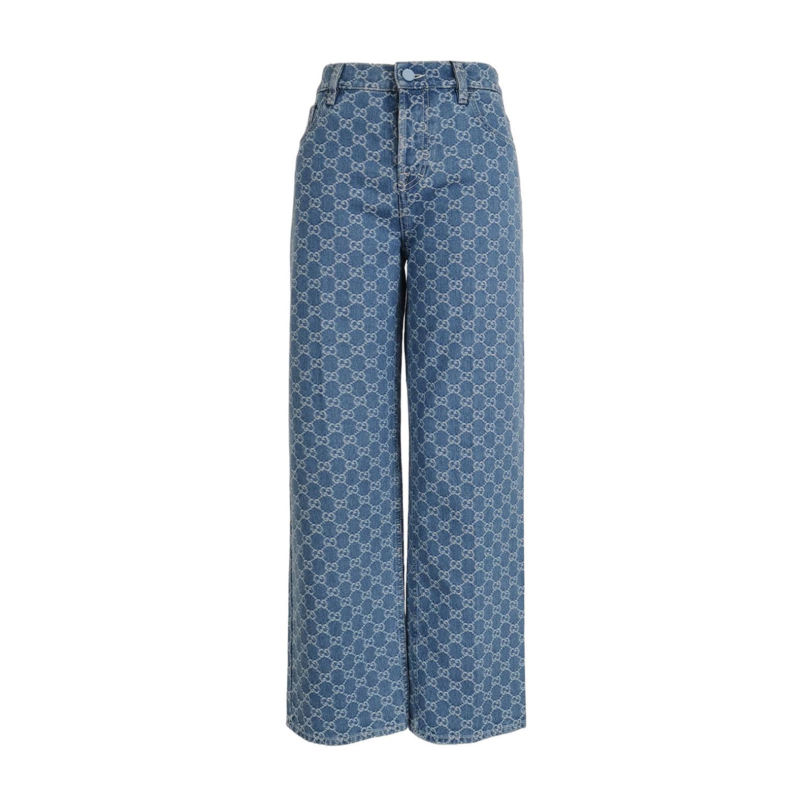 Gucci Gucci GG Monogram Denim Jeans Size 27 Size US 27 - 1 Thumbnail