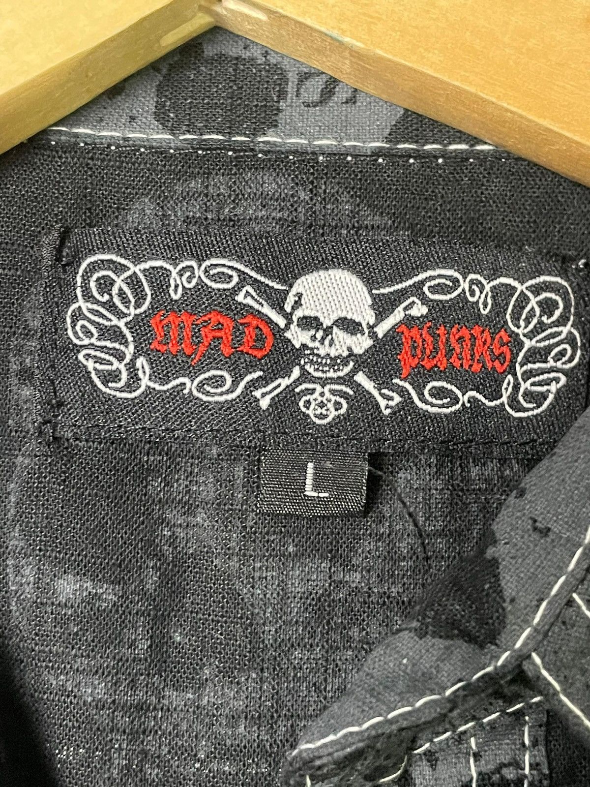If Six Was Nine × Japanese Brand × Le Grande Bleu (L.G.B.) Vintage Mad Punks Button Ups Shirts (49) Size US L / EU 52-54 / 3 - 15 Thumbnail