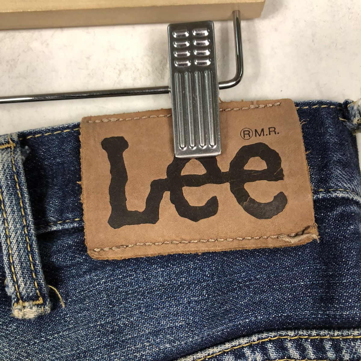 Japanese Brand 🔥Vintage Union Made Lee Raiders Denim Jeans Red Line Size US 34 / EU 50 - 22 Thumbnail