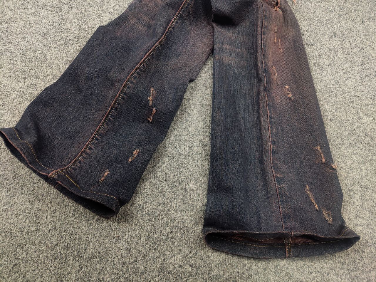 Le Grande Bleu (L.G.B.) Vintage Levis 572 Bootcut Jeans if six was nine Y2K LGB Size 31" - 6 Thumbnail
