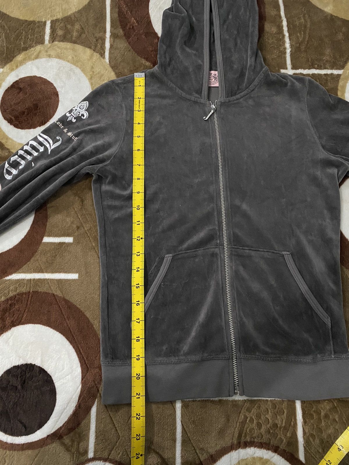 If Six Was Nine 2000s Juicy Couture - ifsixwasnine zip hoodie Size S / US 4 / IT 40 - 10 Thumbnail