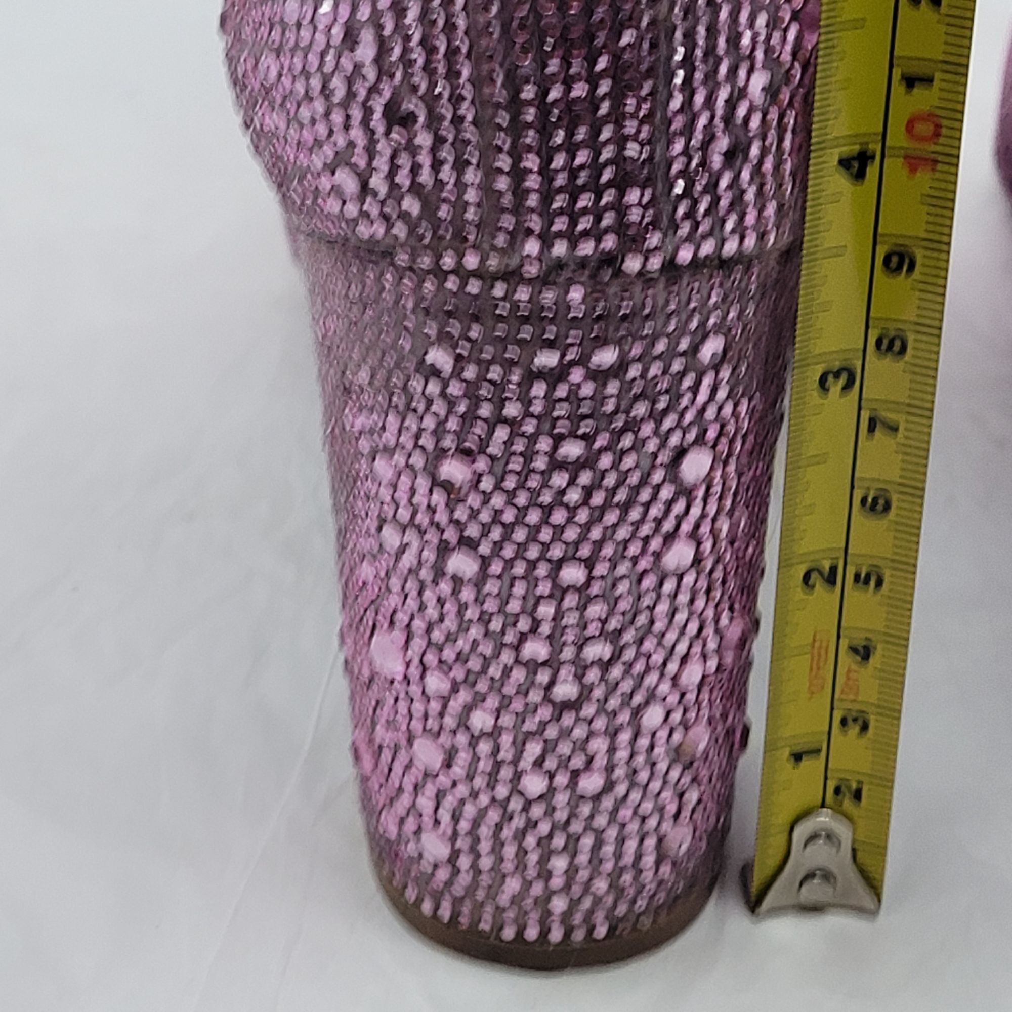 Betsey Johnson Betsey Johnson Cady Light Pink Rhinestone Ankle Booties 11 S Size US 11 / IT 41 - 6 Thumbnail