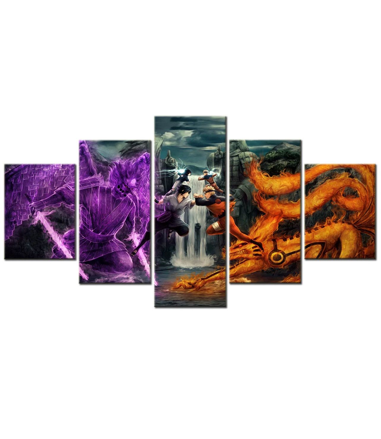 Other NARUTO - 5 PIECES WALL ART Size ONE SIZE - 1 Thumbnail
