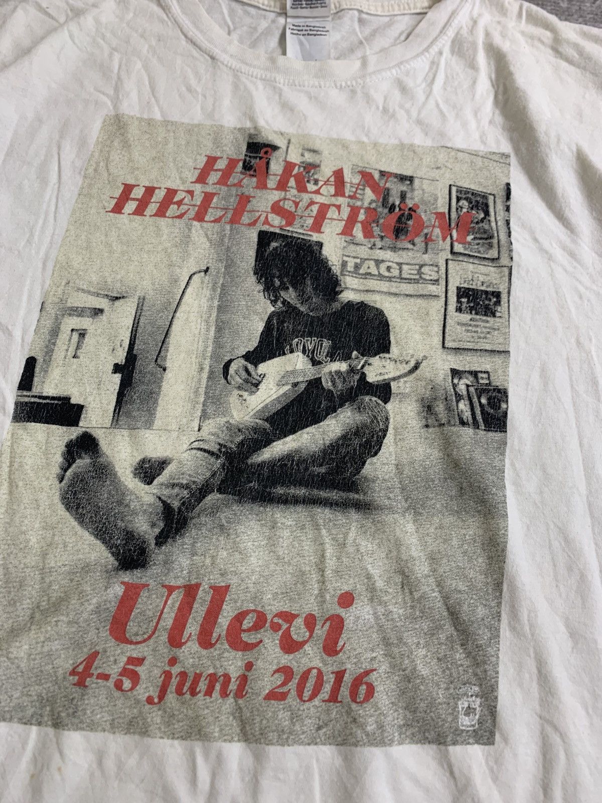 Band Tees Hakan Hellsrom Tshirt Size US L / EU 52-54 / 3 - 4 Thumbnail