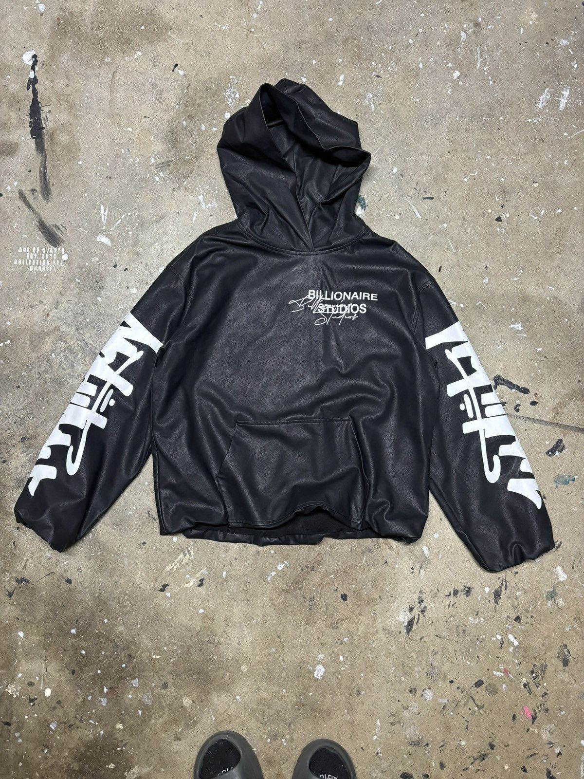 Billionaire Studios Billionaire Studios Leather Hoodie Size US M / EU 48-50 / 2 - 1 Thumbnail