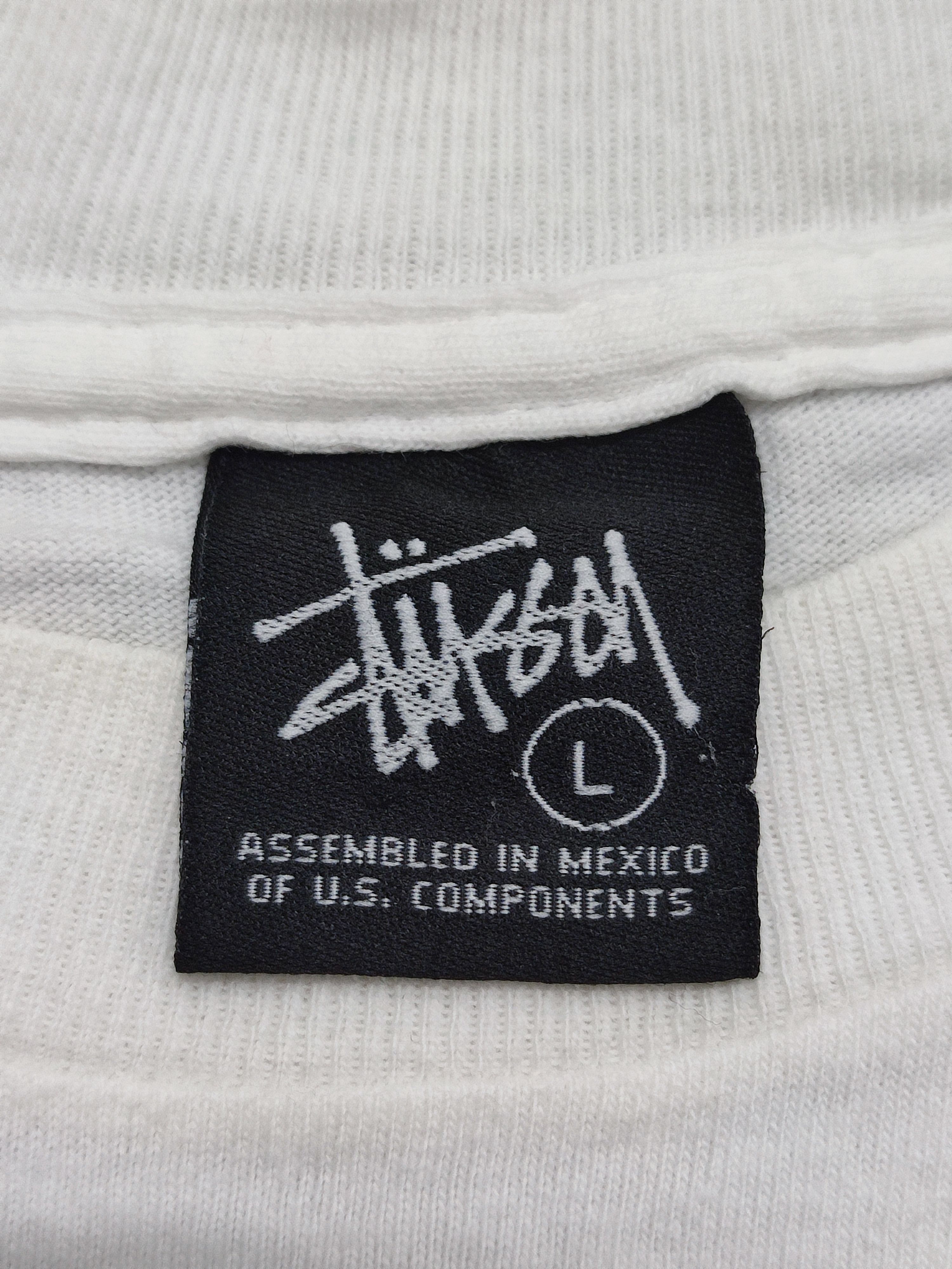 Stussy × Vintage Stussy x Brent Rollins World Tour Tee Size US L / EU 52-54 / 3 - 6 Thumbnail