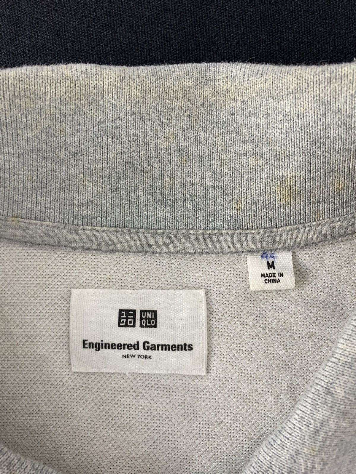Engineered Garments Engineering Garment 2 Tone Plain Single Pocket Polo Tee Size US L / EU 52-54 / 3 - 6 Thumbnail