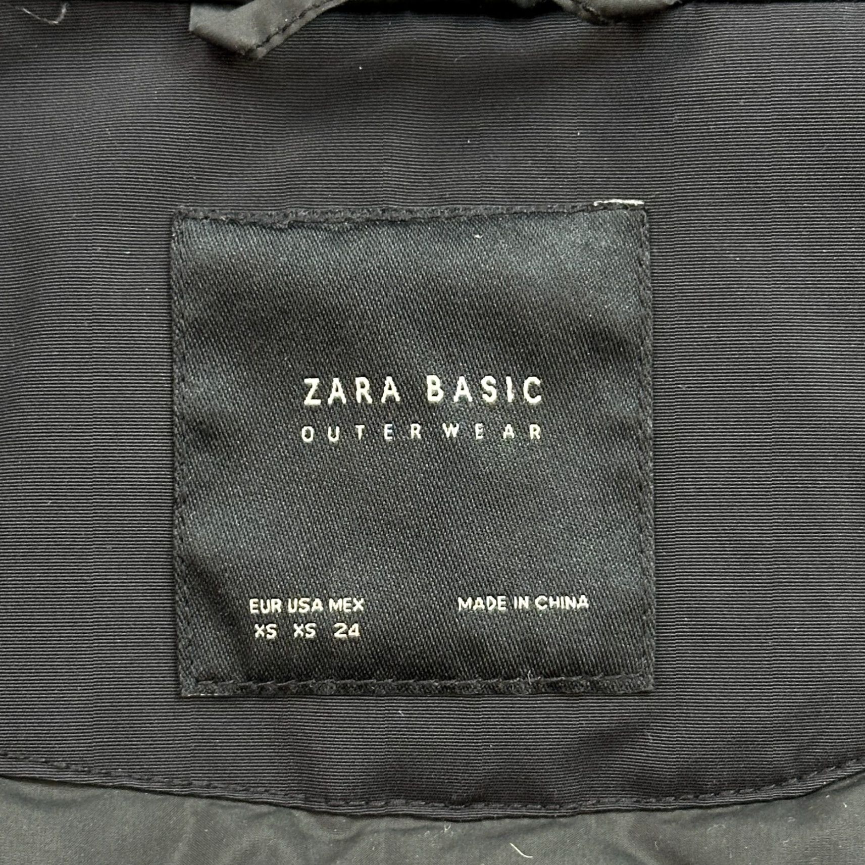 Zara Zara Parka Jacket Women's XS Black Full Zip Hooded Quilt Lined Outerwear Parka Jacket Women XS Black Full Zip Hooded Quilt Lined Size XS / US 0-2 / IT 36-38 - 7 Thumbnail