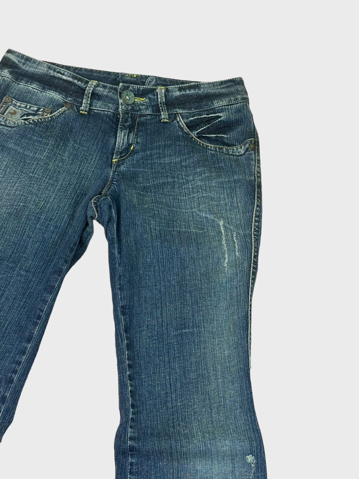 Japanese Brand × Tornado Mart FLARE LION JEANS STUDS POCKET DESIGN DENIM Size US 29 - 5 Thumbnail