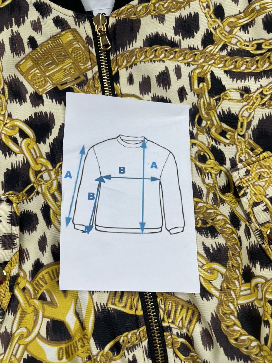 H&M × Moschino H&M x Moschino S Women’s Gold Pantera Bomber Jacket eg Size S / US 4 / IT 40 - 5 Thumbnail