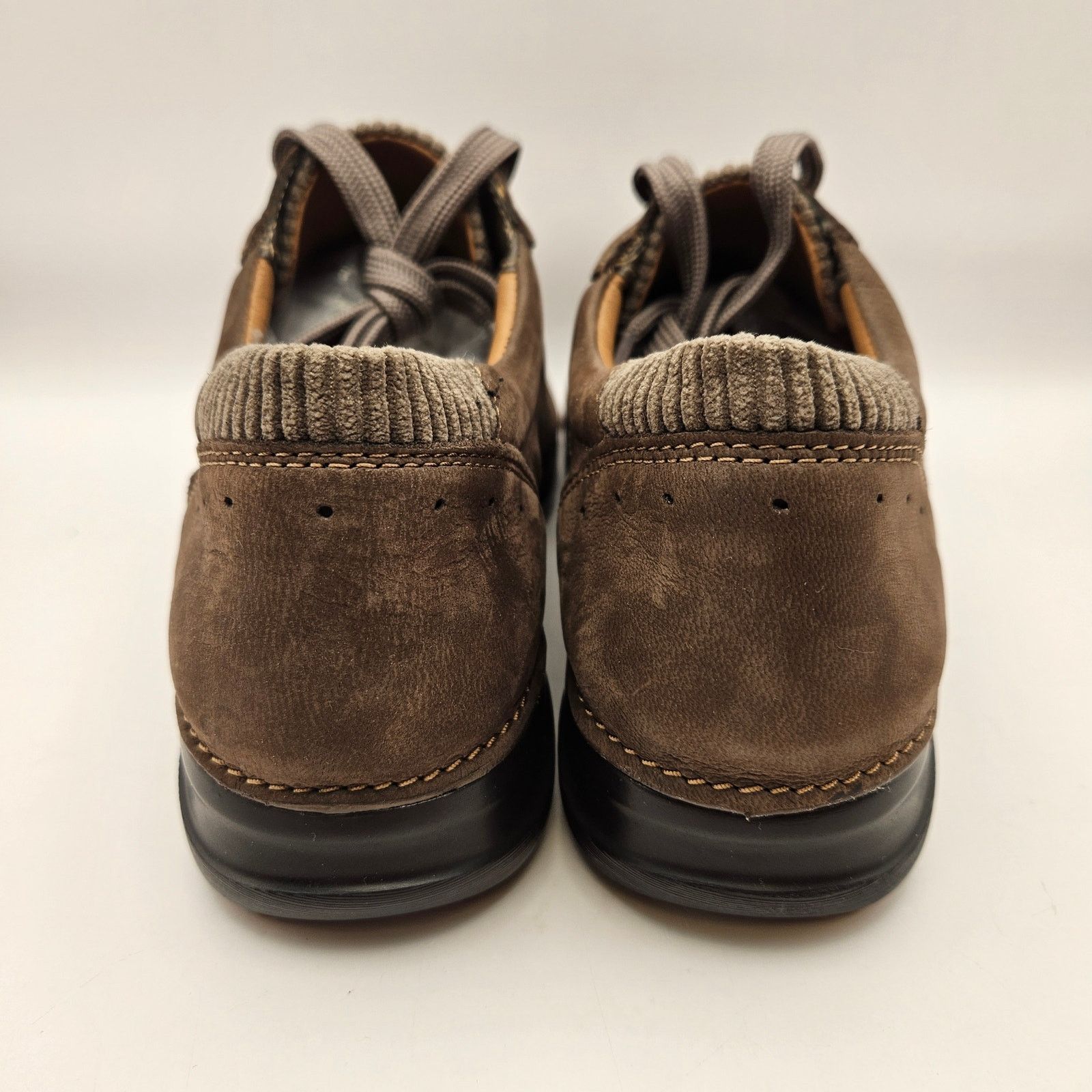 Clarks CLARKS WOMEN'S 8 BROWN LEATHER COMFORT OXFORD WALKING SHOES Size US 8 / IT 38 - 3 Thumbnail