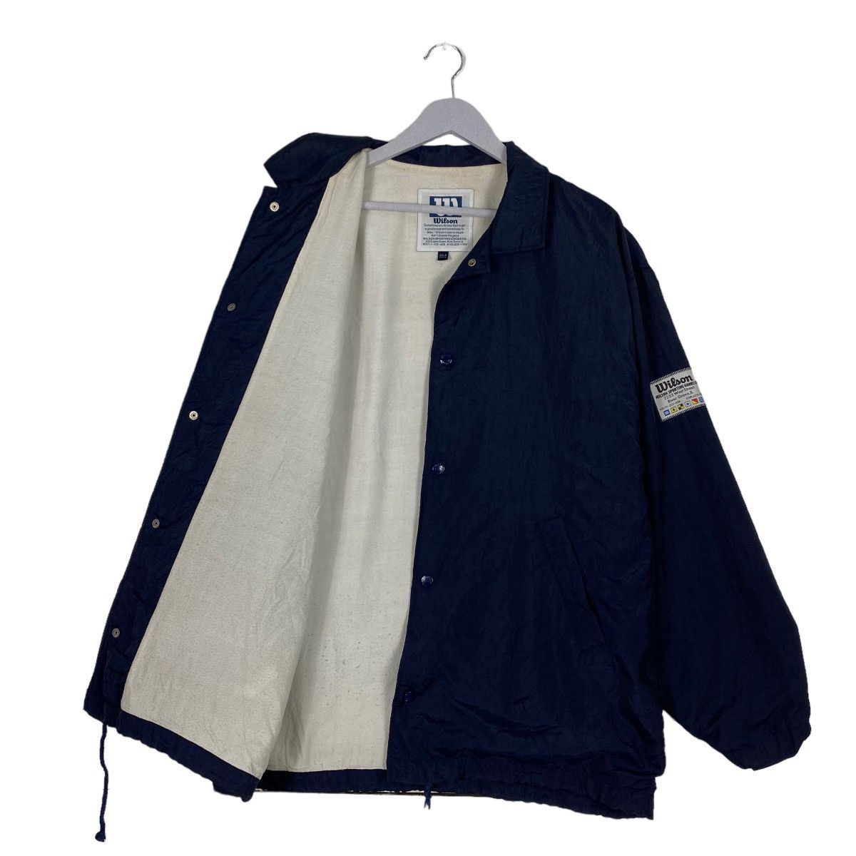 Wilson Vintage 90s Wilson Light Zipper Jacket Size US M / EU 48-50 / 2 - 9 Thumbnail