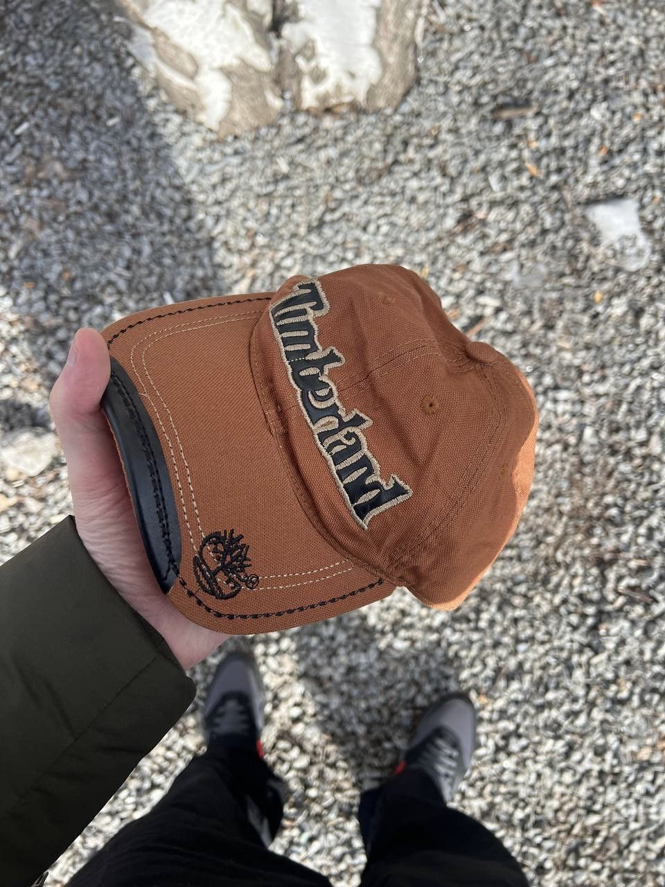 Timberland VINTAGE TIMBERLAND RETRO CAP BIG LOGO HATS DESIGNER 90s Y2K Size ONE SIZE - 2 Thumbnail