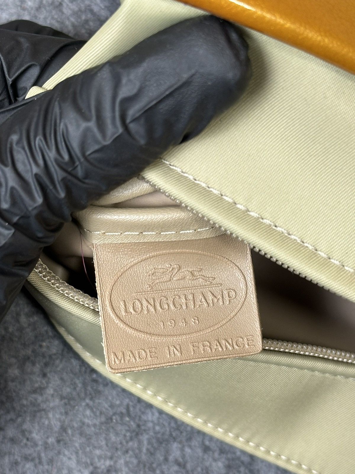 Longchamp vintage Longchamp beige nylon crossbody bag. Size ONE SIZE - 17 Thumbnail