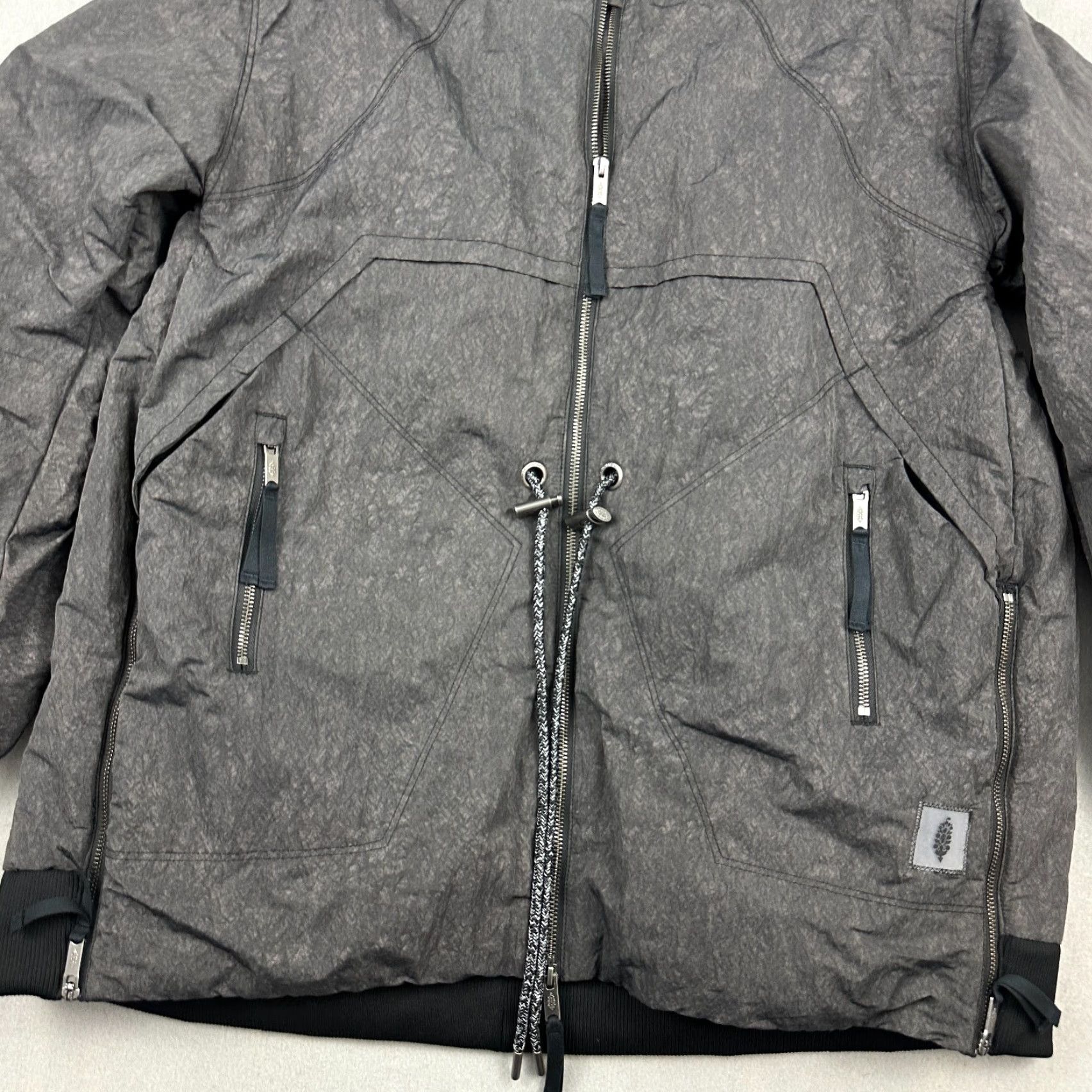 Free People Free People Movement Jacket Small Gray Parka Womens Regular Size S Zip Insulated Lightweight Pockets Logo Outdoor Fall Spring Winter Jacket Size S / US 4 / IT 40 - 3 Thumbnail