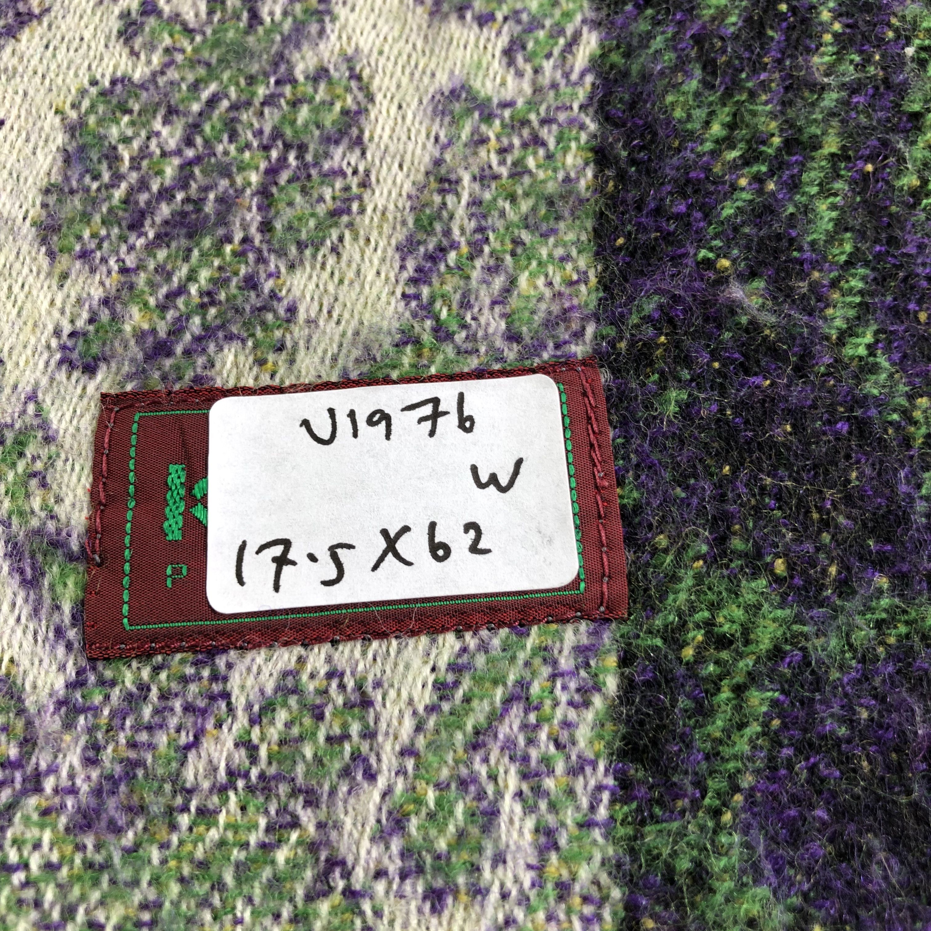 Kenzo Kenzo Wool Scarf Muffler V1976 Size ONE SIZE - 5 Thumbnail