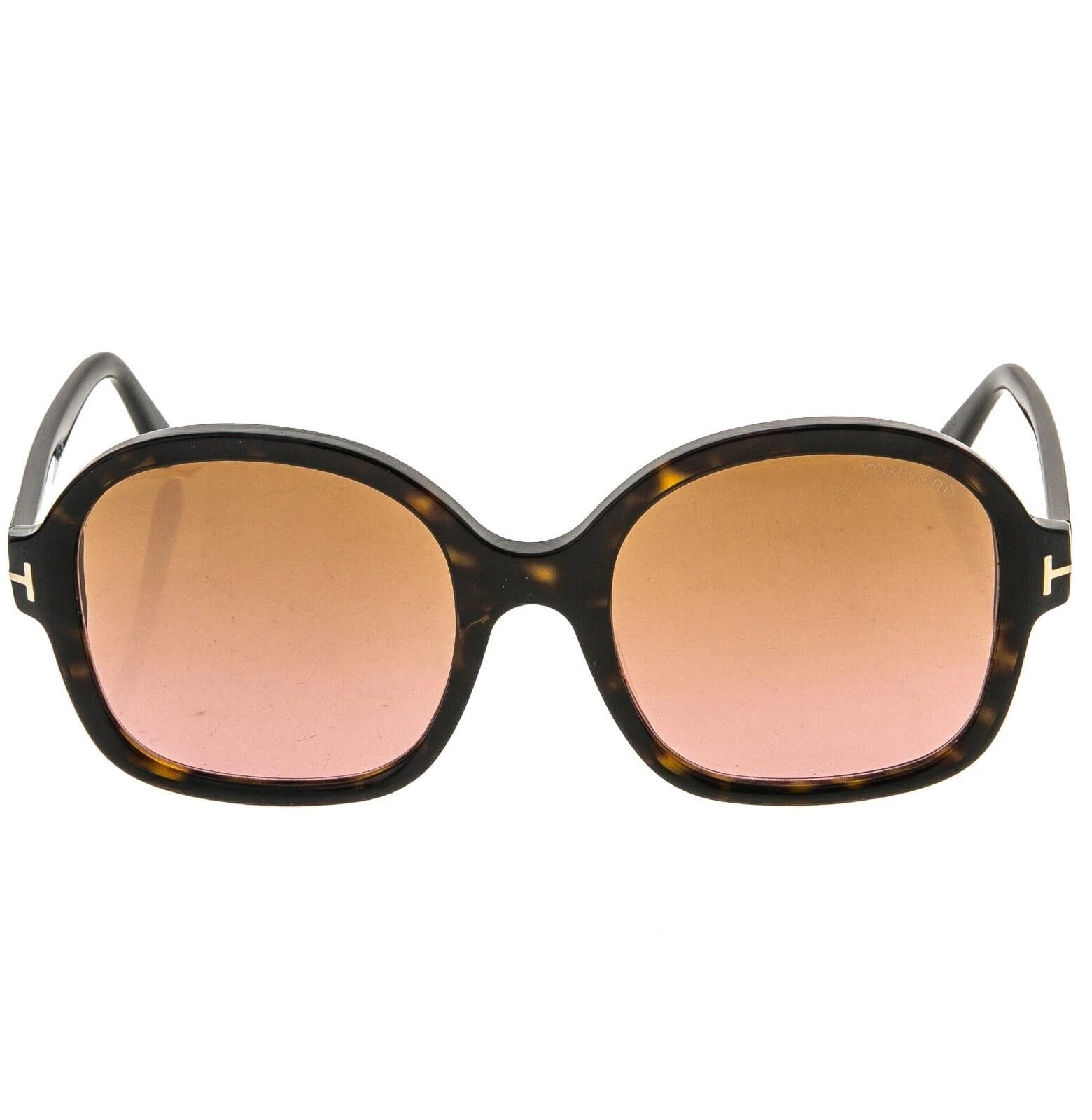 Tom Ford TOM FORD HANLEY TF1034 52F Brown Havana Pink Sunglasses 1034 Size ONE SIZE - 10 Thumbnail